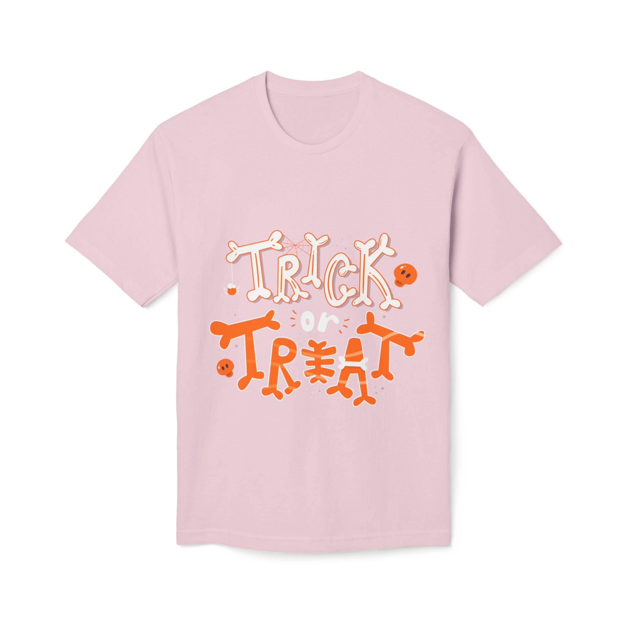Halloween Trick or Treat | Unisex Midweight T-shirt, Made in US