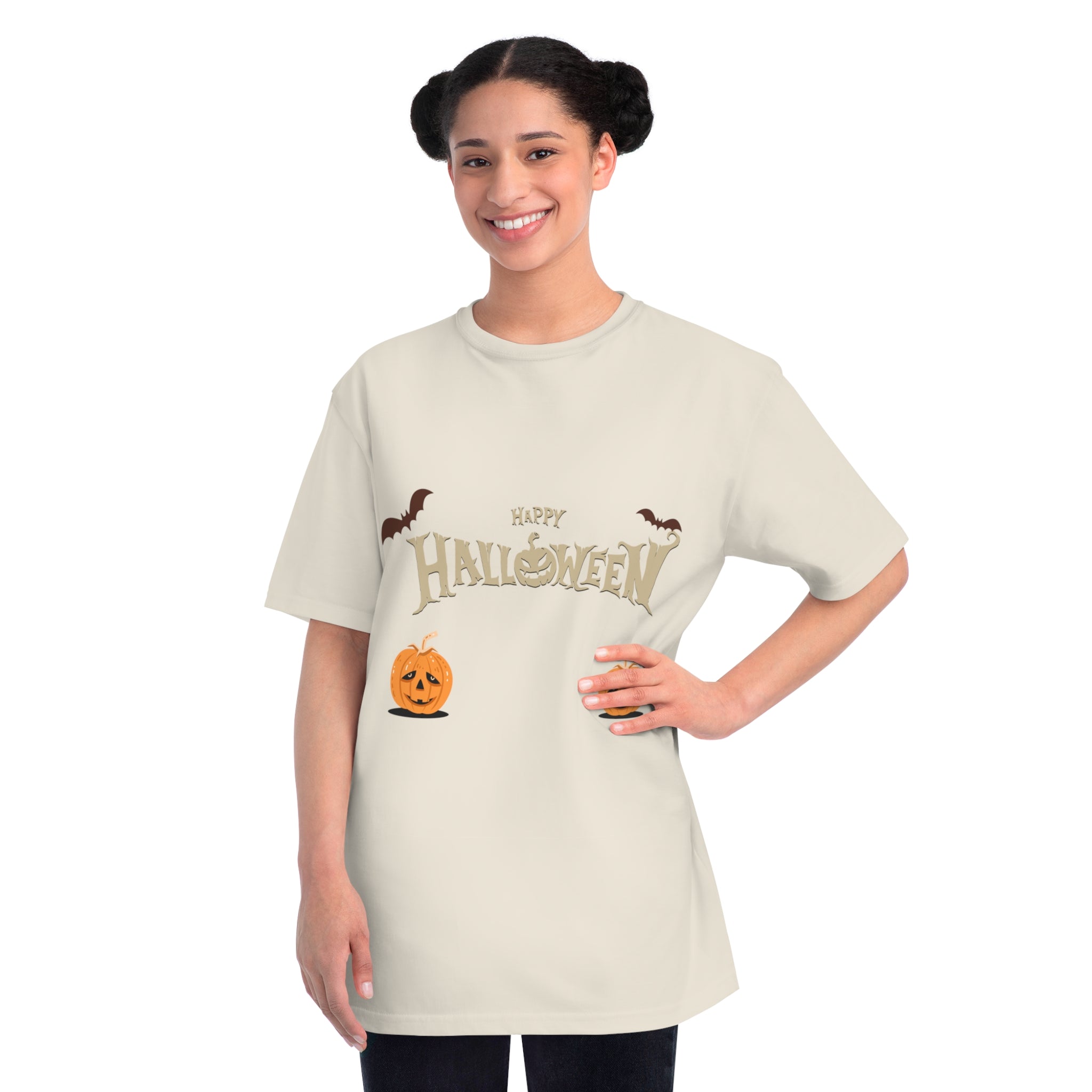 Halloween with Pumpkins | Organic Unisex Classic T-Shirt