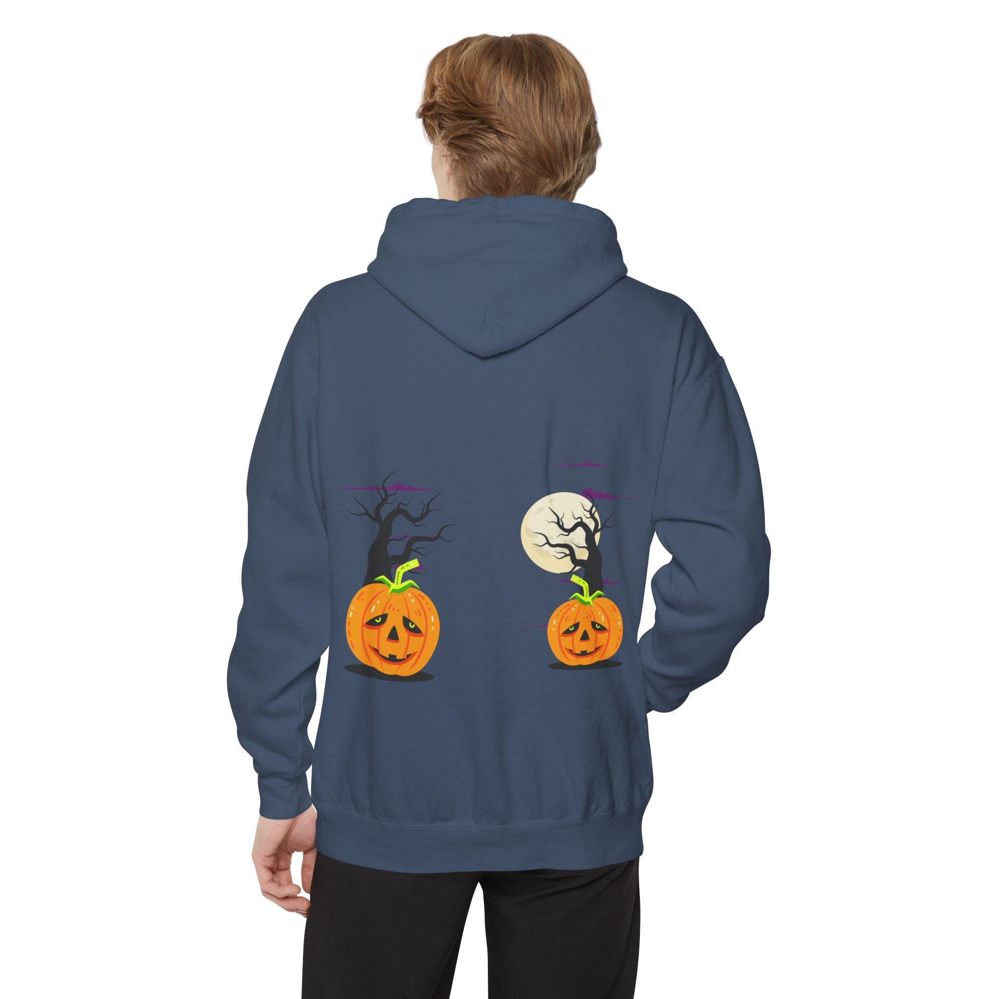 Halloween is Better with Cats | Unisex Garment-Dyed Hoodie