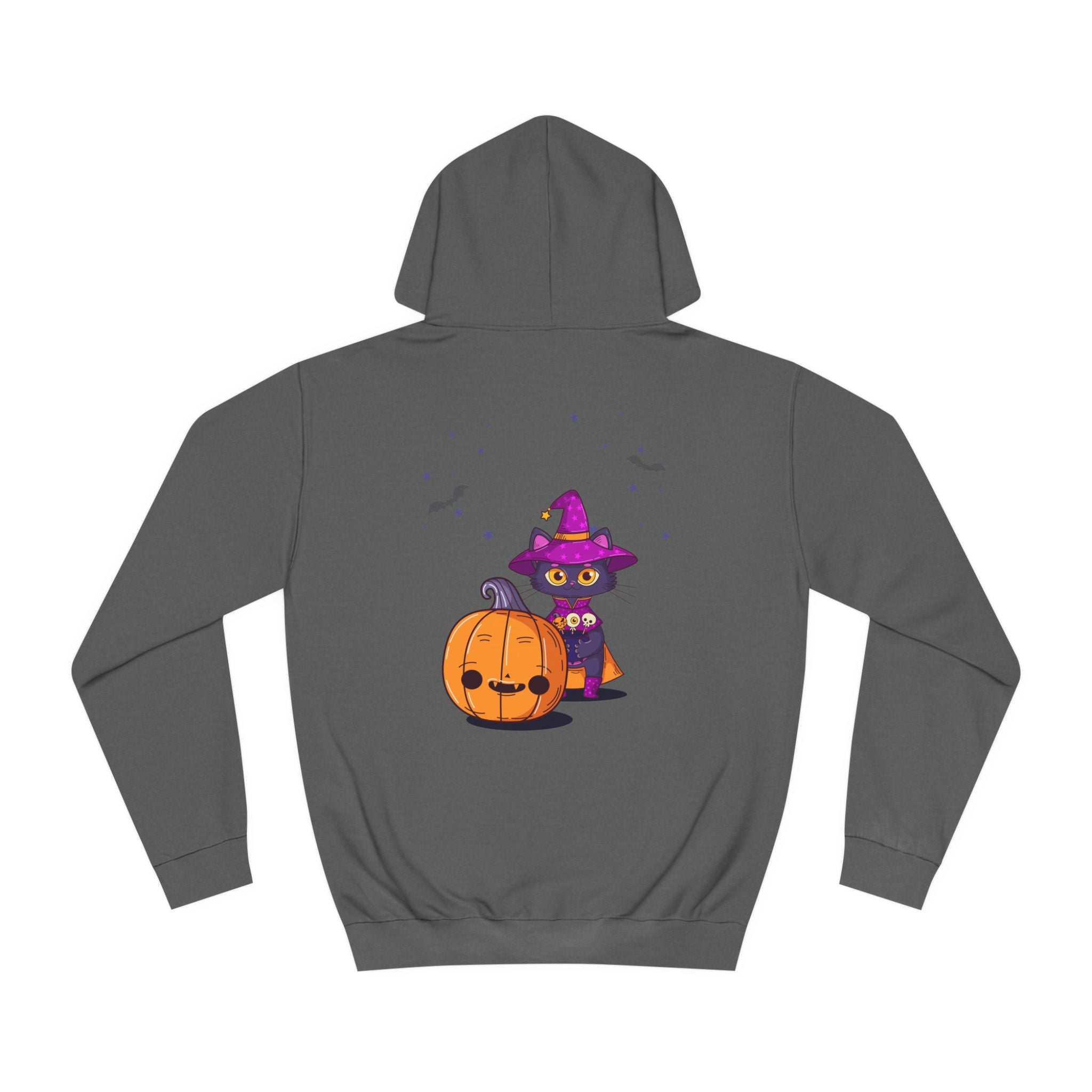 Halloween with Witch's Cats | Unisex College Hoodie