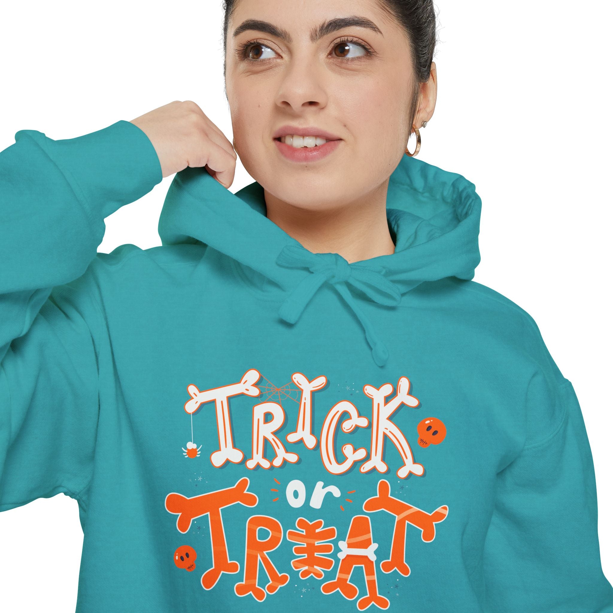 Halloween Trick or Treat | Unisex Garment-Dyed Hoodie