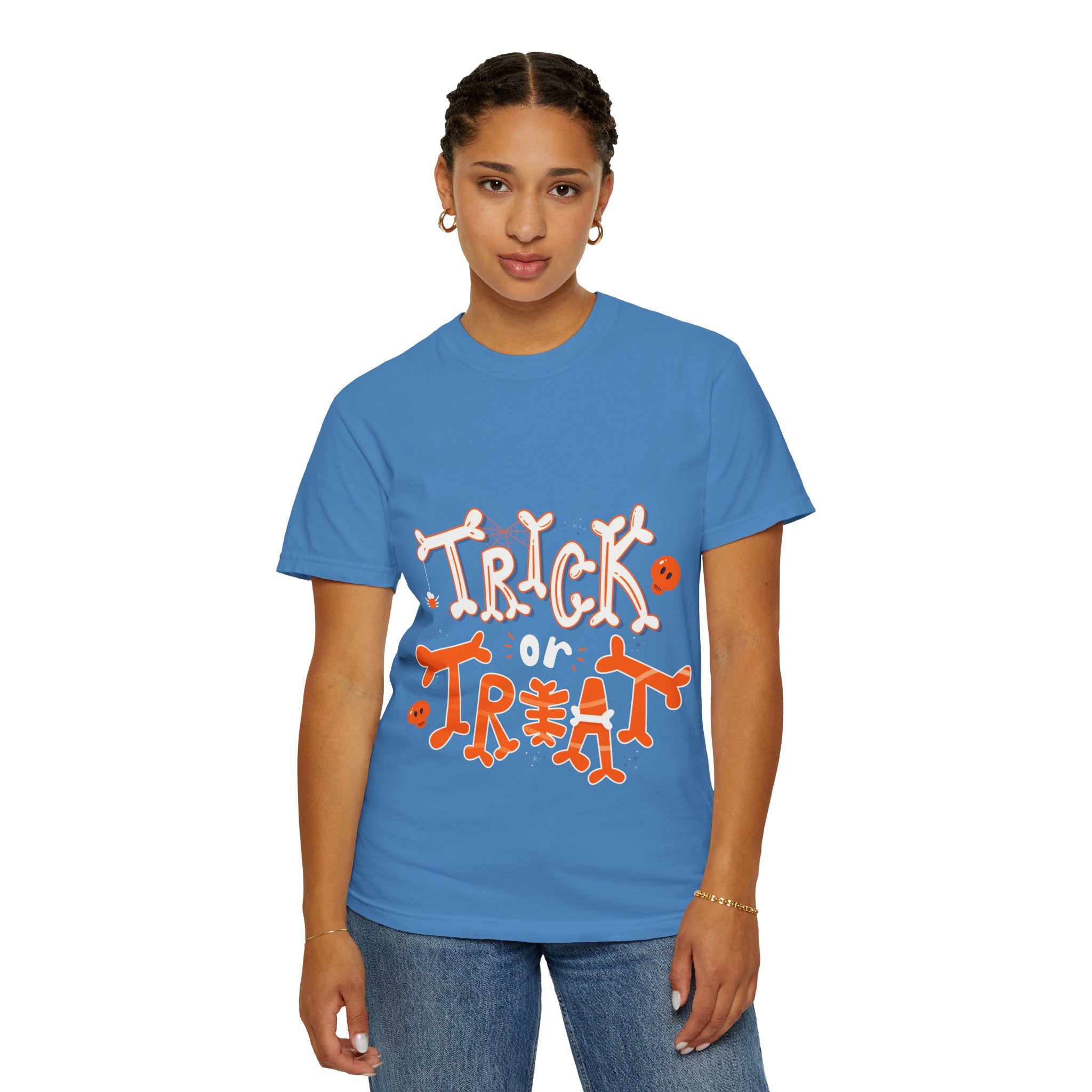 Halloween Trick or Treat  | Unisex Garment-Dyed T-shirt