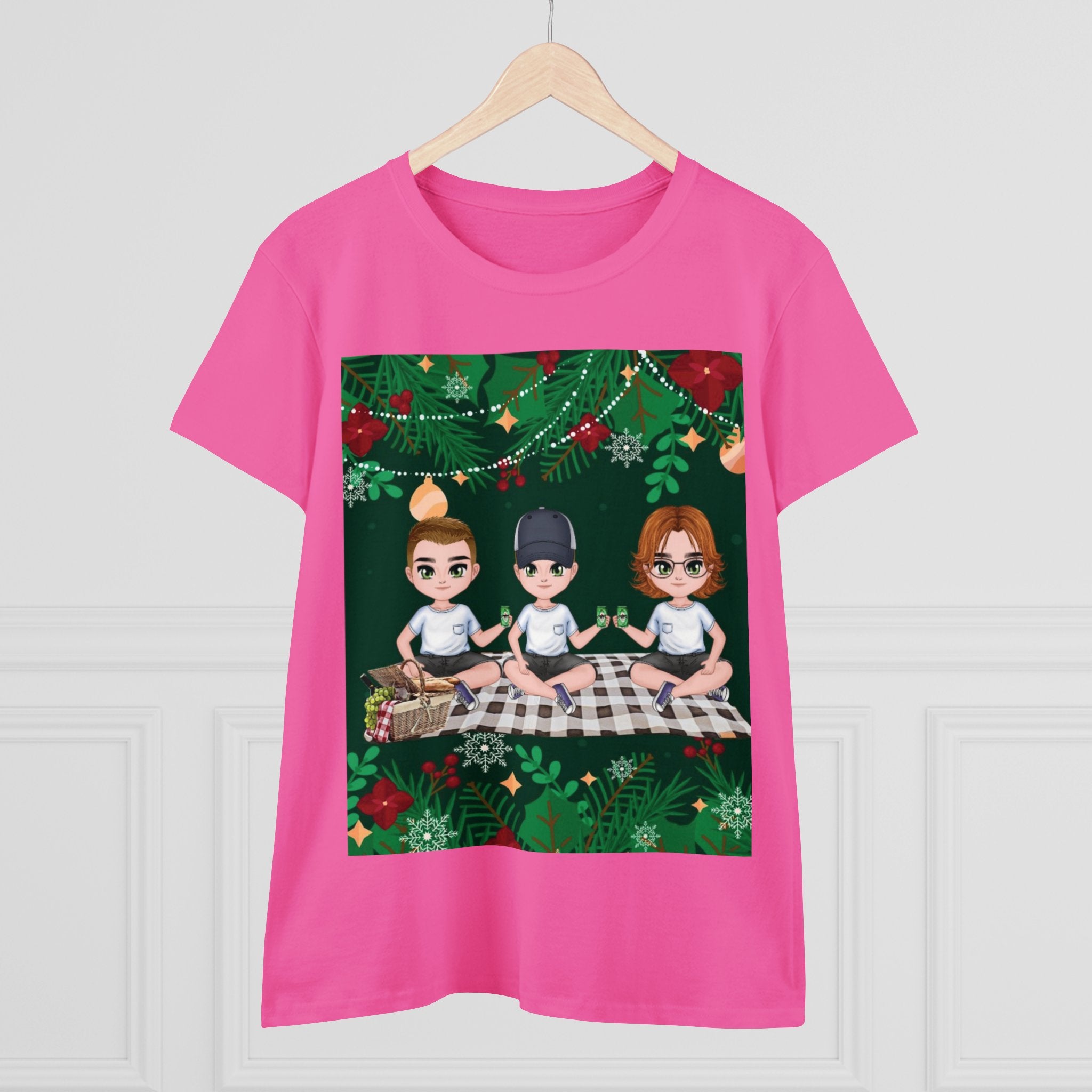 Happy Christmas Day | Women's Midweight Cotton Tee