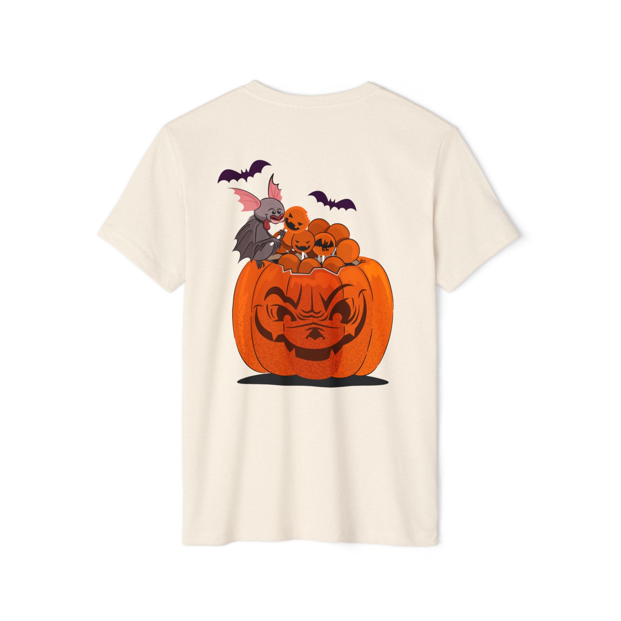 Halloween Trick or Treat | Unisex Recycled Organic T-Shirt