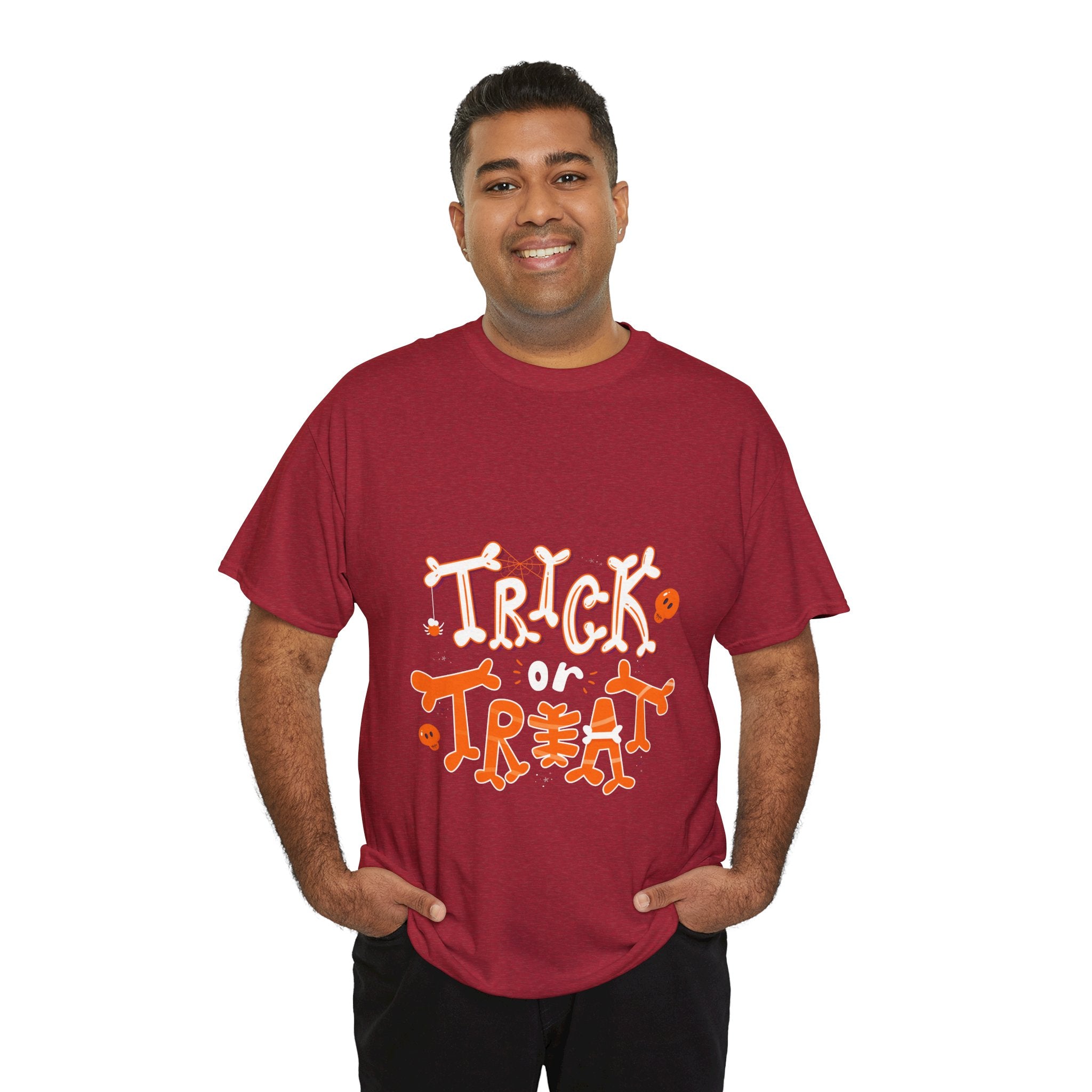Halloween Trick or Treat | Unisex Heavy Cotton Tee