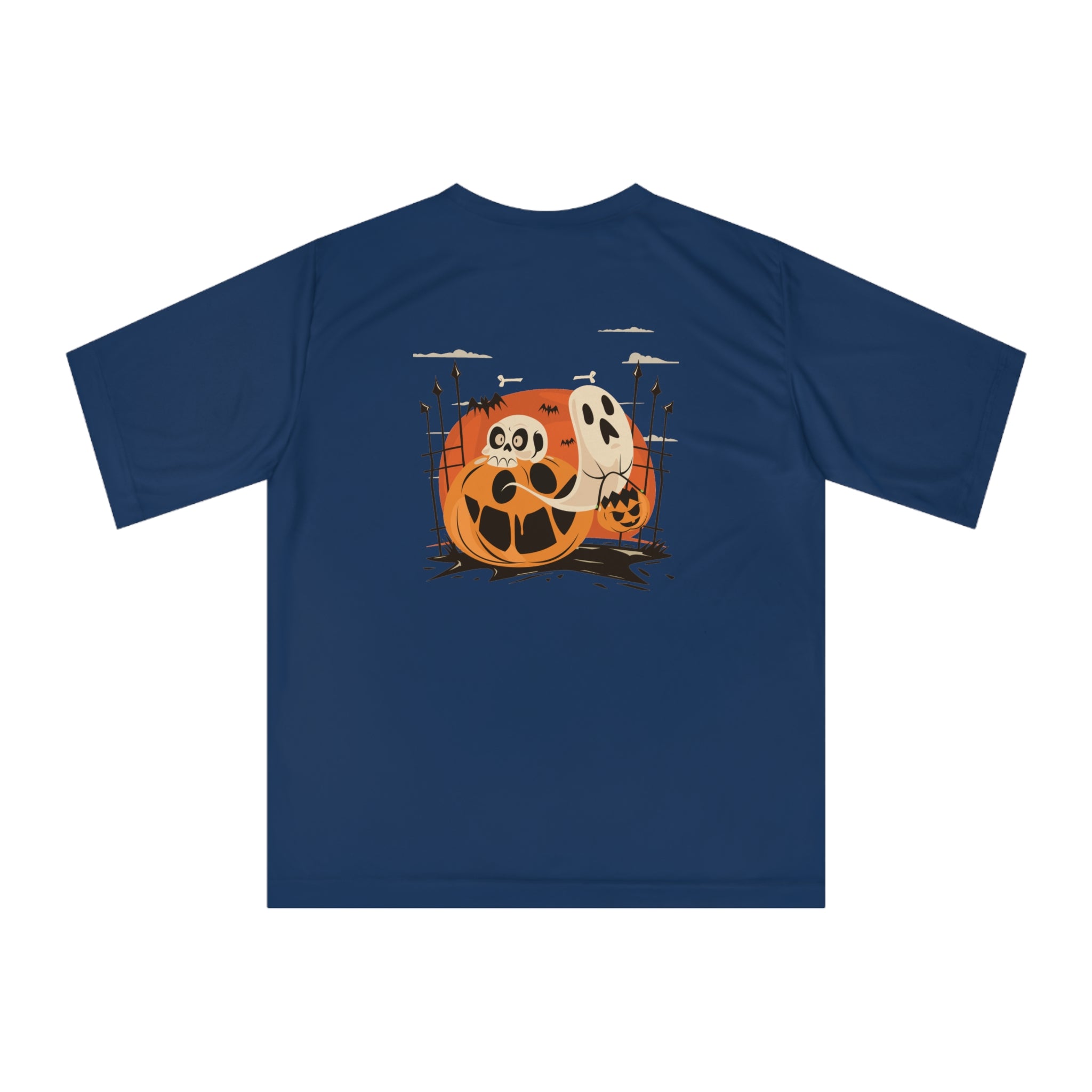 Halloween with Pumpkins | Unisex Zone Performance T-shirt
