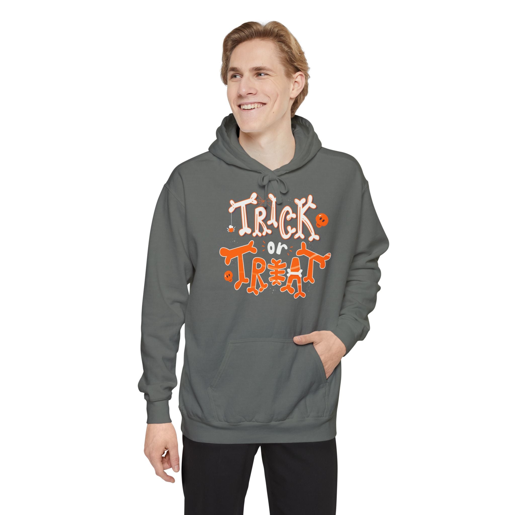 Halloween Trick or Treat | Unisex Garment-Dyed Hoodie