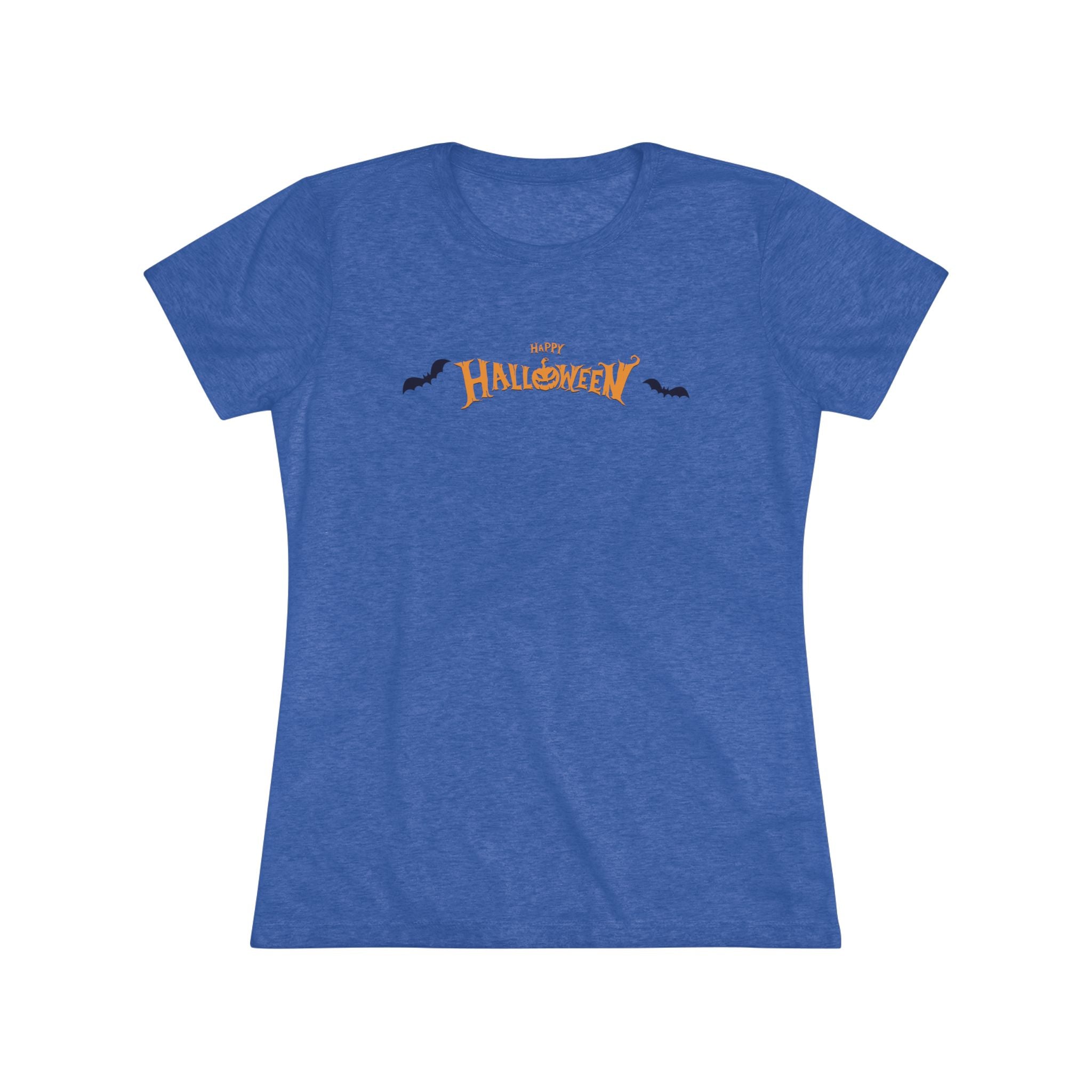 Halloween with Bats | Women's Triblend Tee