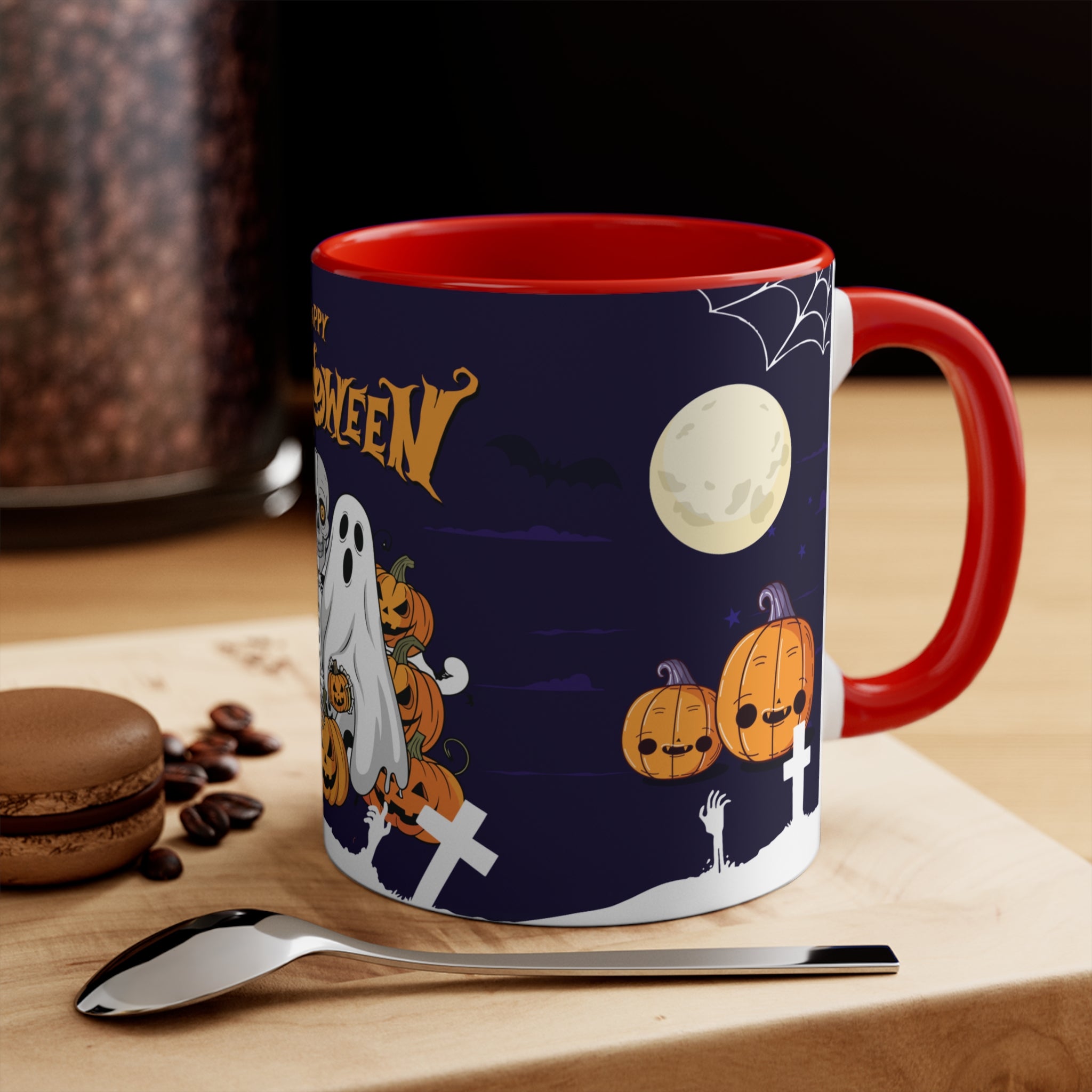 Halloween is Better with Skeleton | Accent Mugs