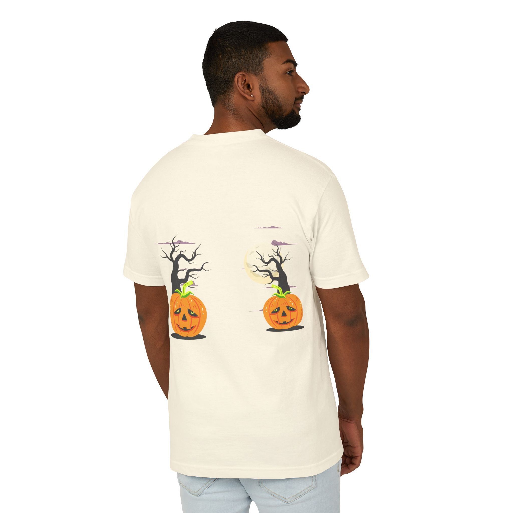 Halloween is Better with Cats | Unisex Garment-Dyed Heavyweight Cotton Tee