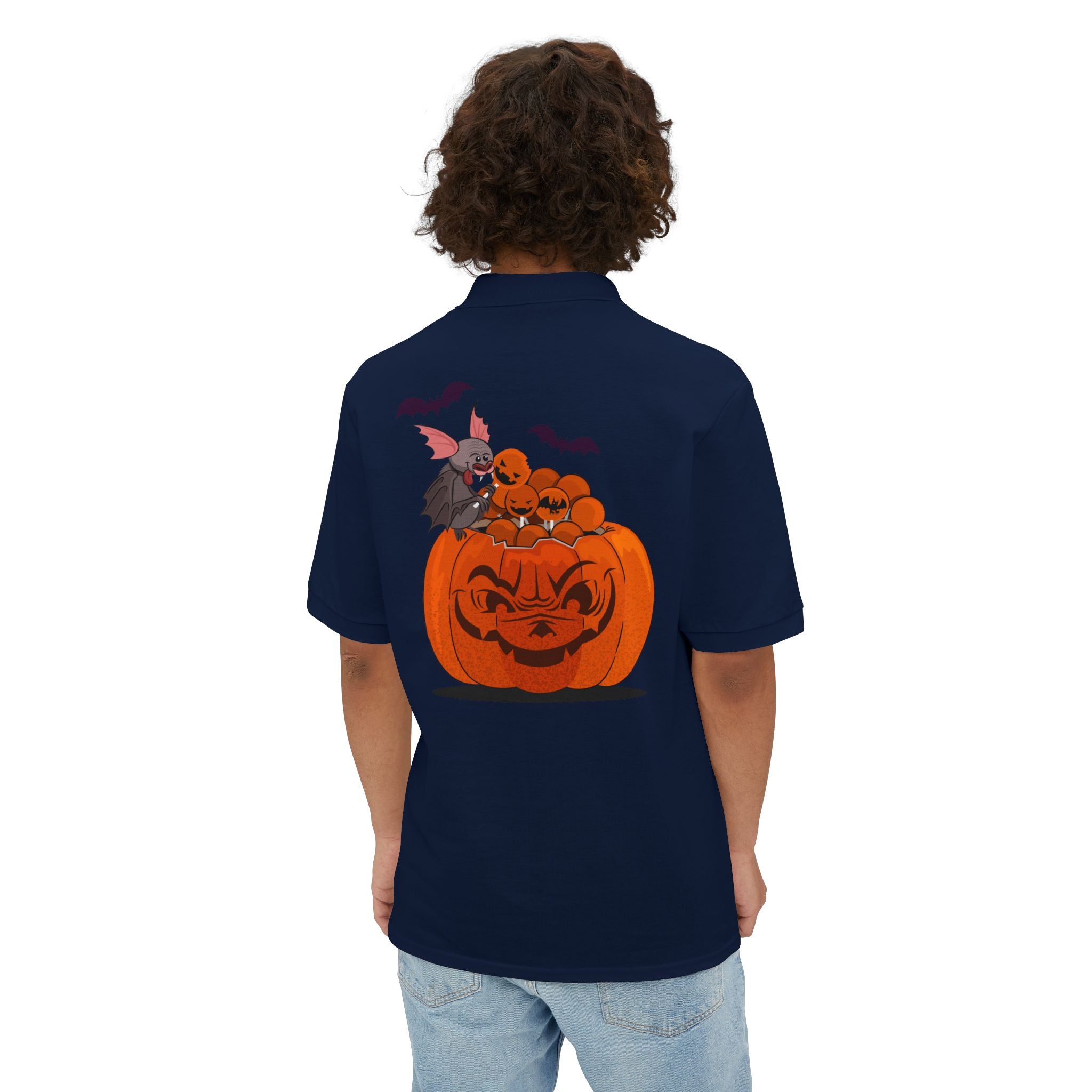 Halloween Trick or Treat | Men's Piqué Polo
