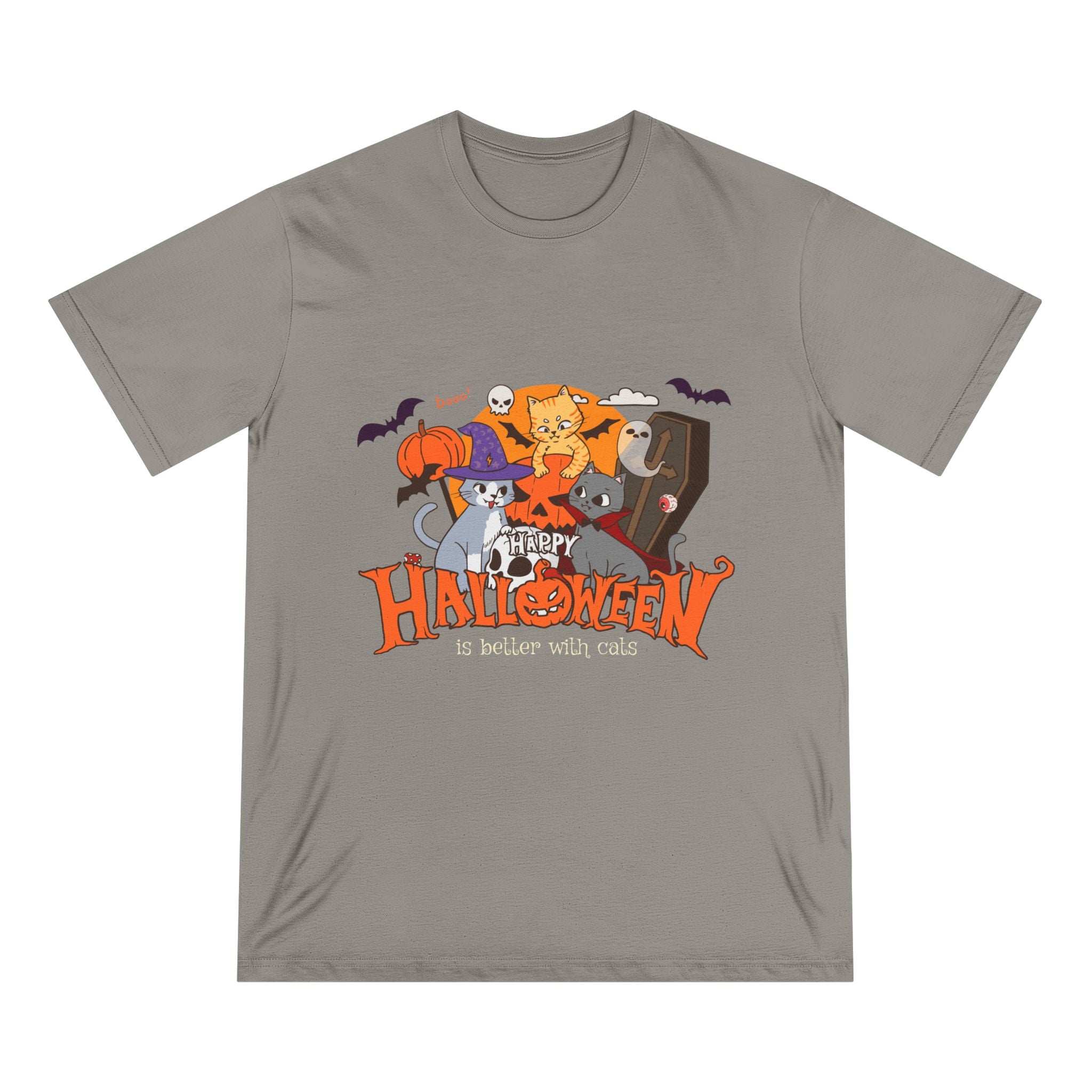 Halloween is Better with Cats | Organic Staple T-shirt