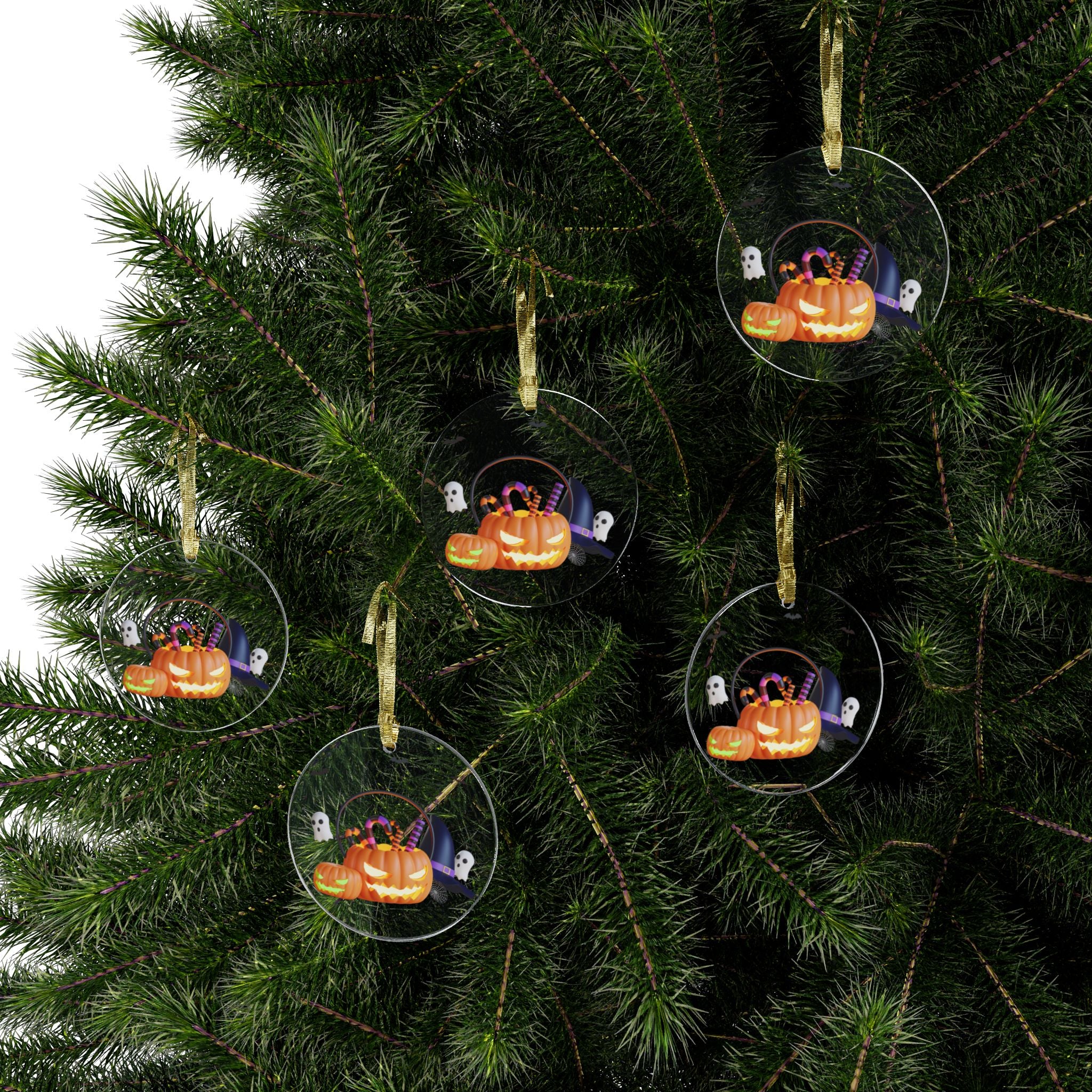 Halloween Ghostly Fun | Acrylic Ornaments