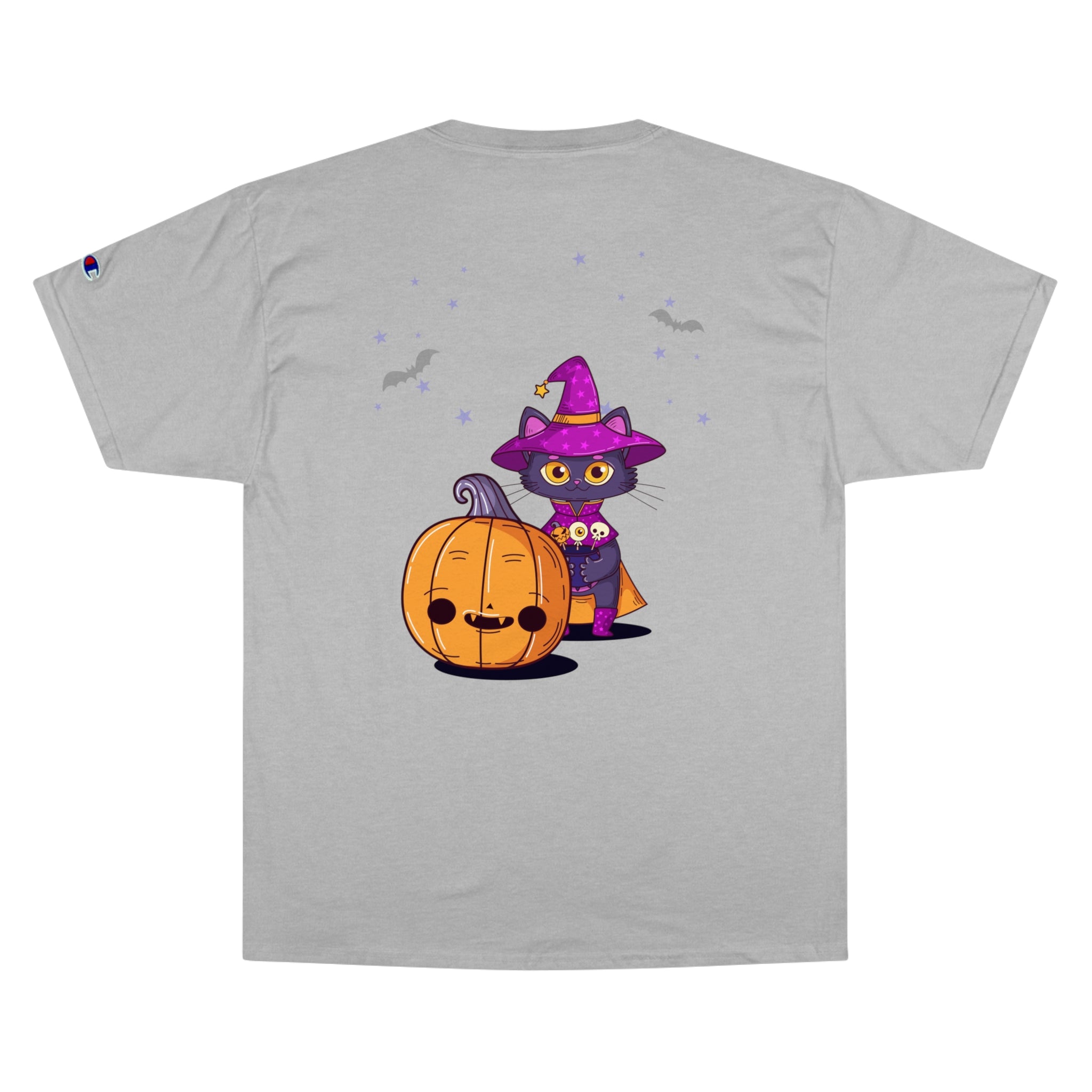 Halloween with Witch's Cats | Champion T-Shirt