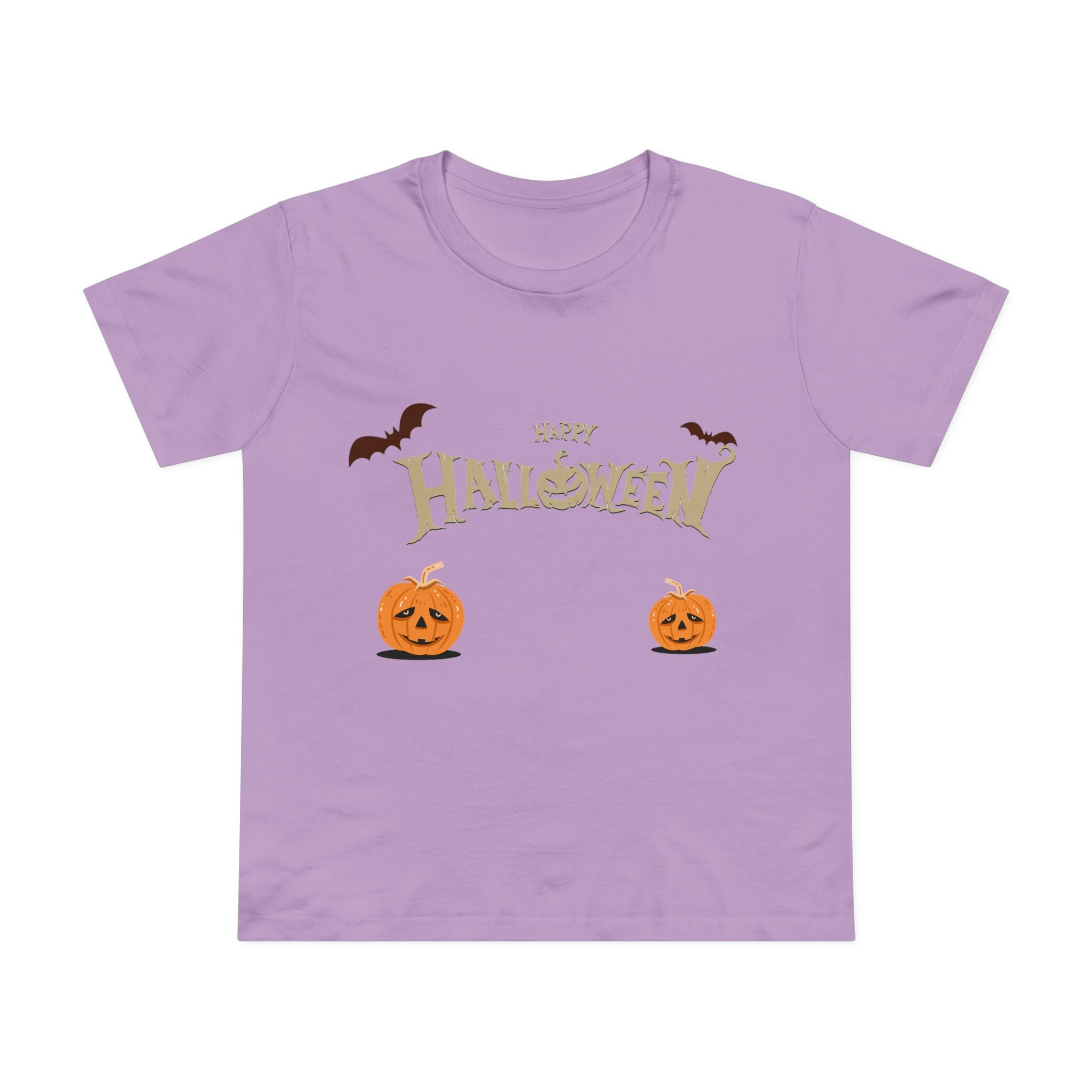 Halloween with Pumpkins | Women’s Maple Tee