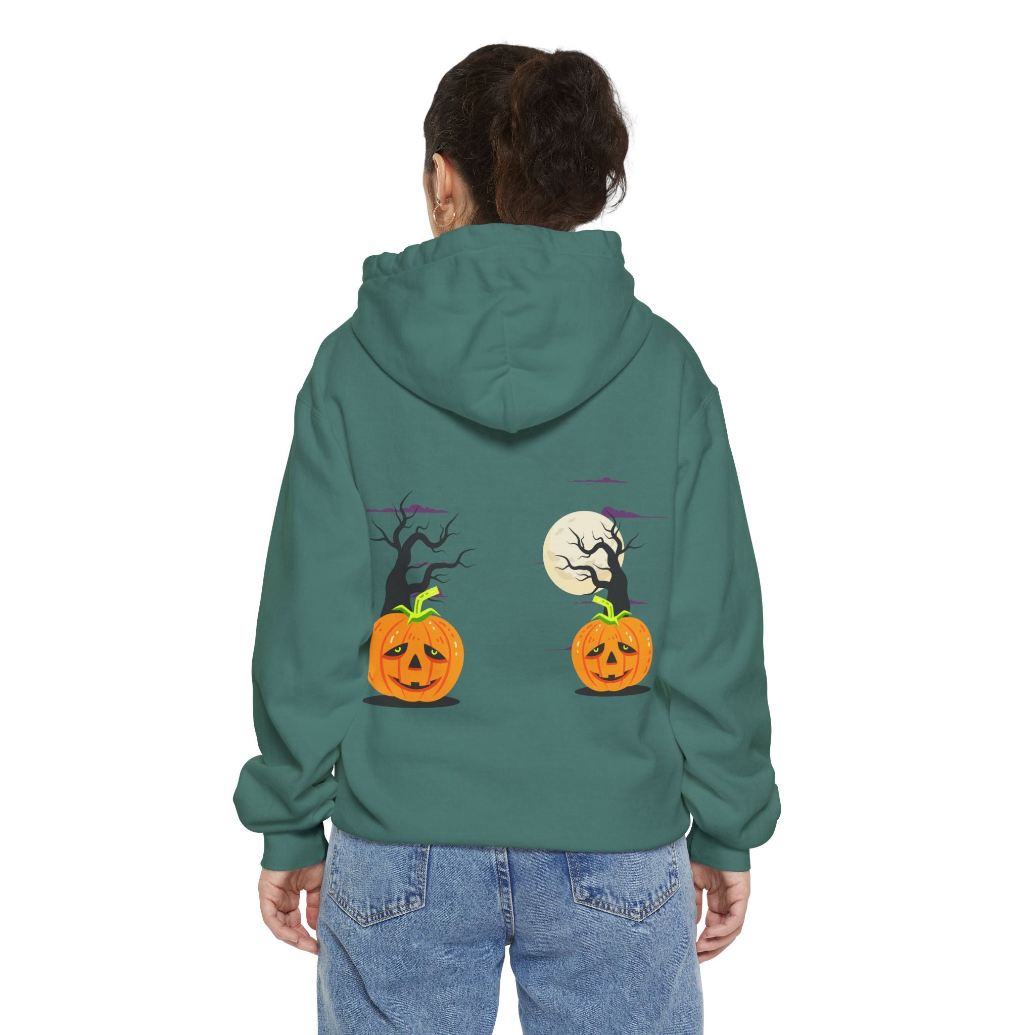 Halloween is Better with Cats | Unisex Garment-Dyed Hoodie