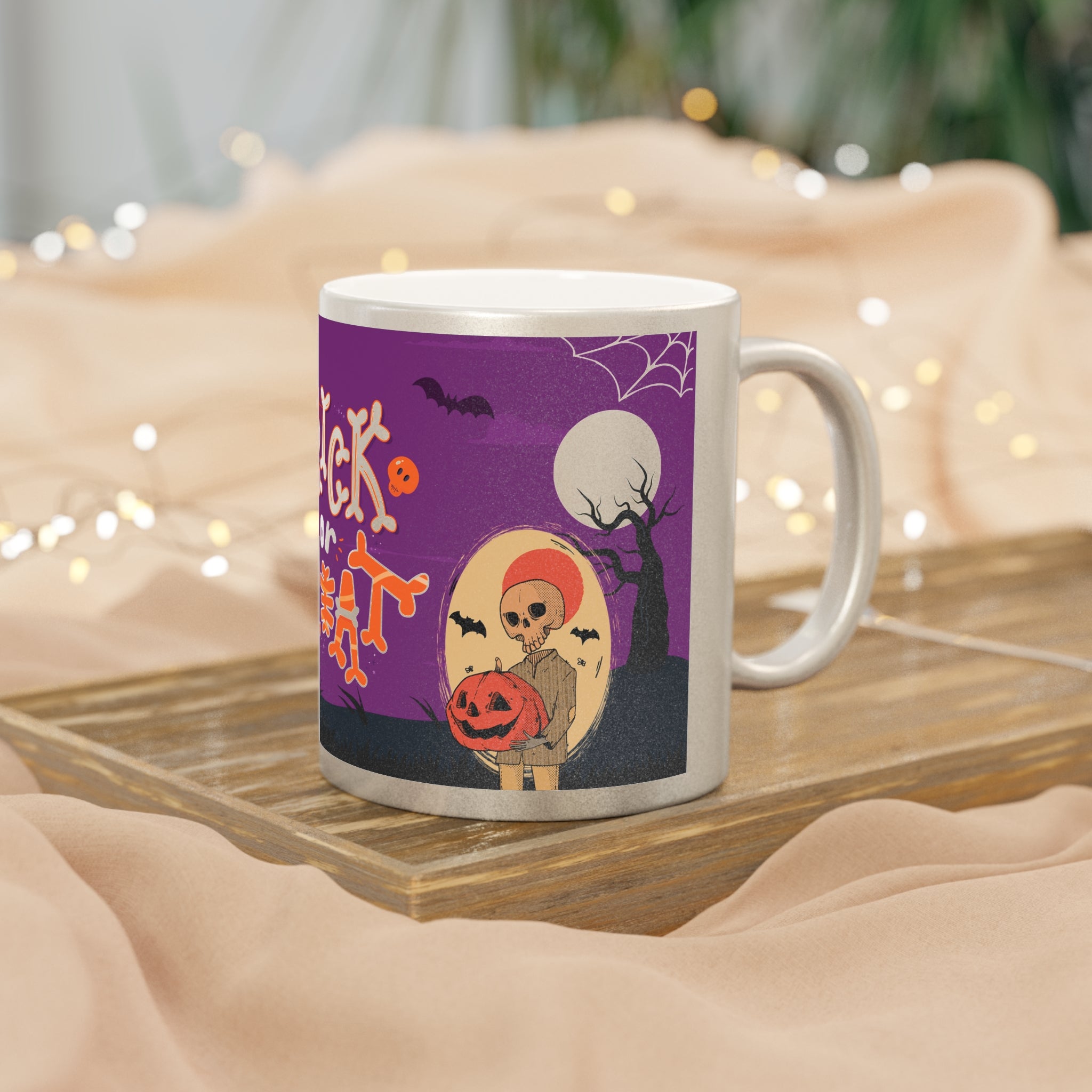 Halloween Trick or Treat | Metallic Mug