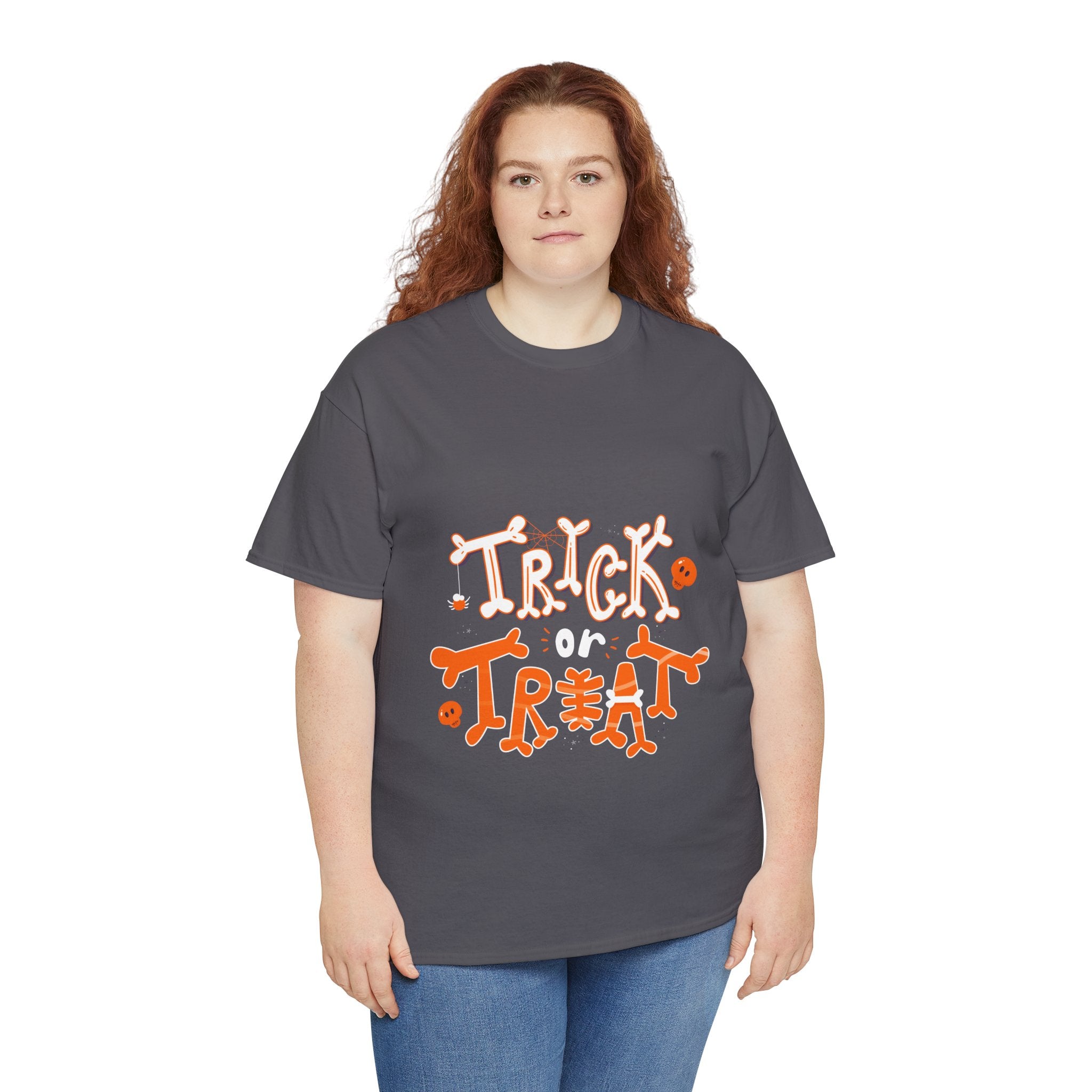 Halloween Trick or Treat | Unisex Heavy Cotton Tee