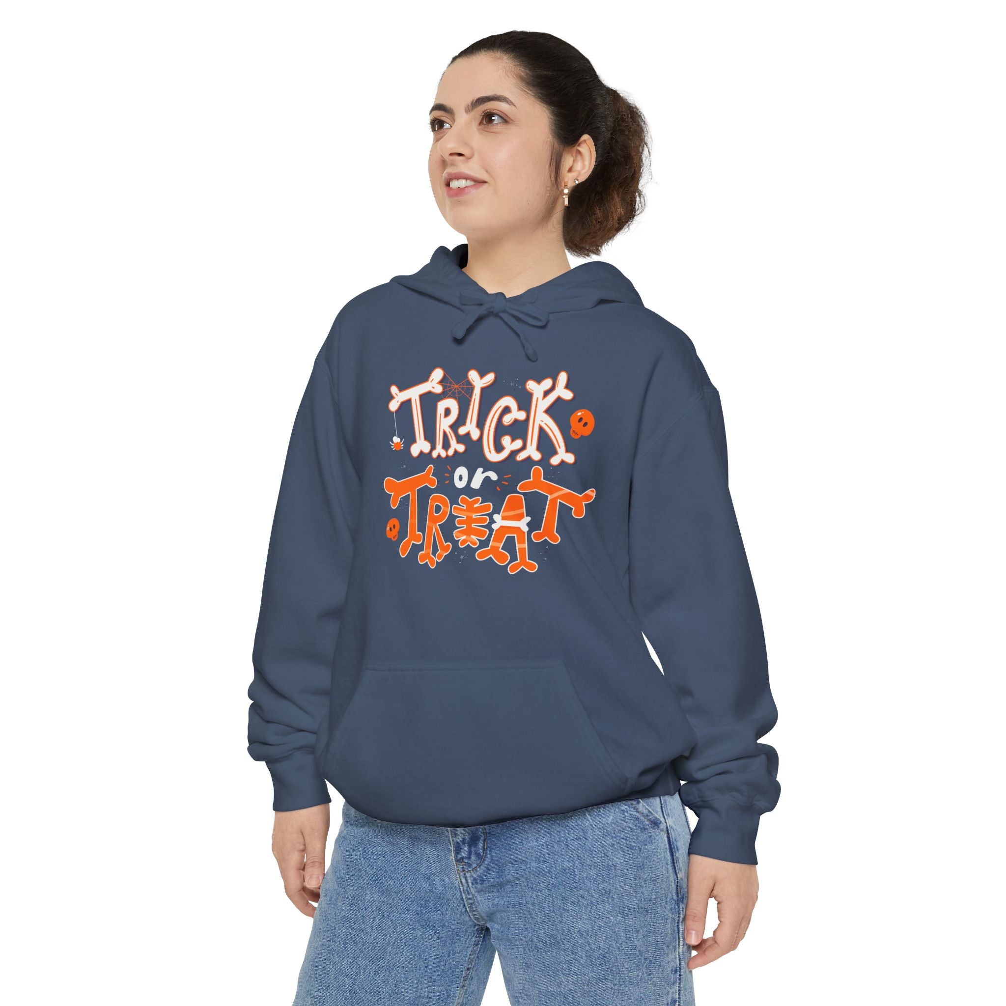 Halloween Trick or Treat | Unisex Garment-Dyed Hoodie
