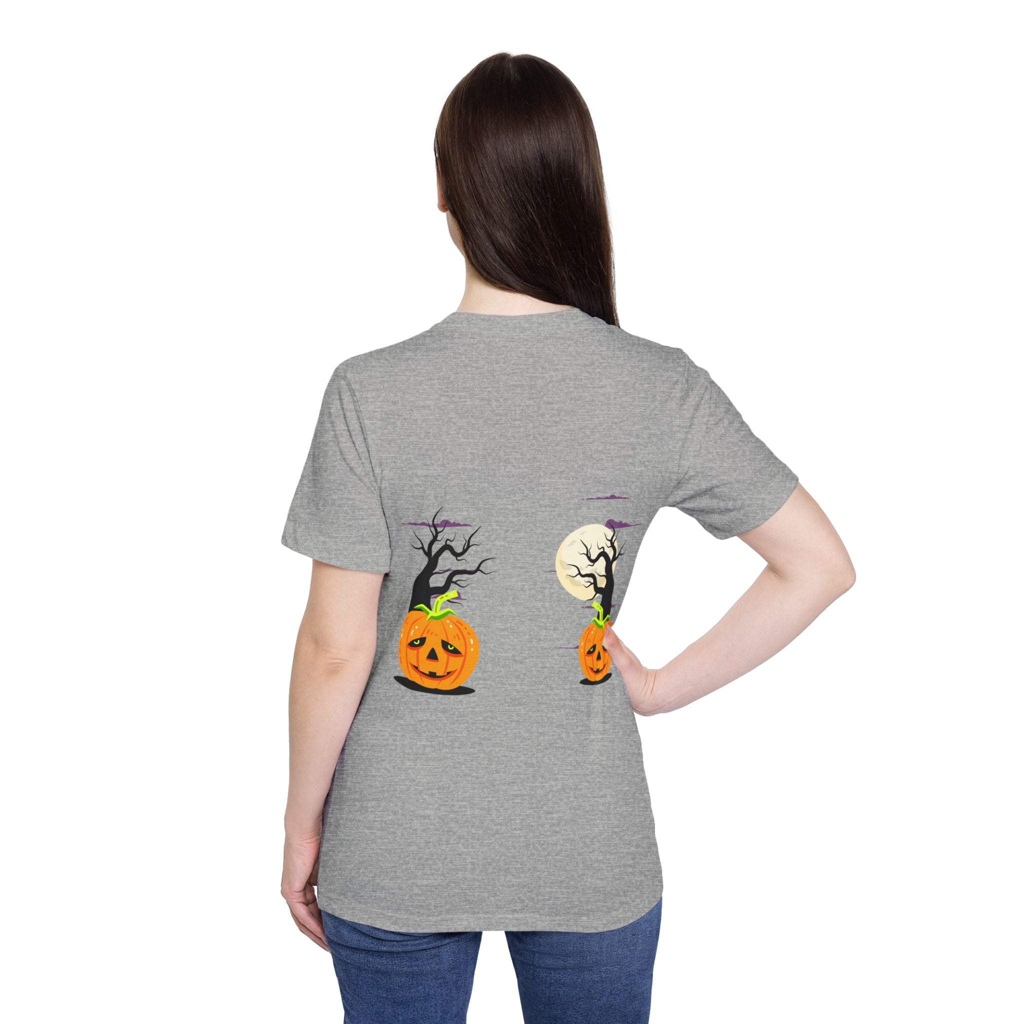 Halloween is Better with Cats | USA-Made Unisex Short-Sleeve Jersey T-Shirt