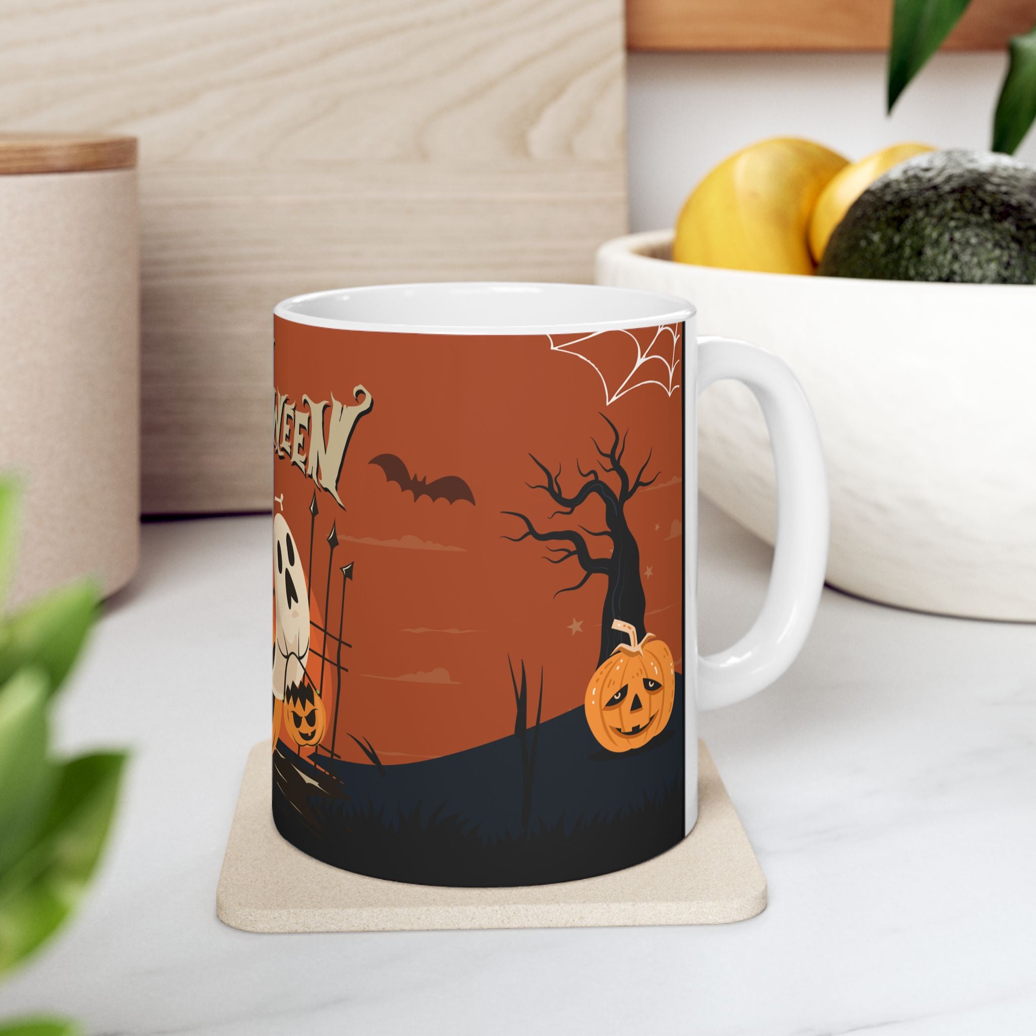 Happy Halloween with Pumpkin | Ceramic Mug