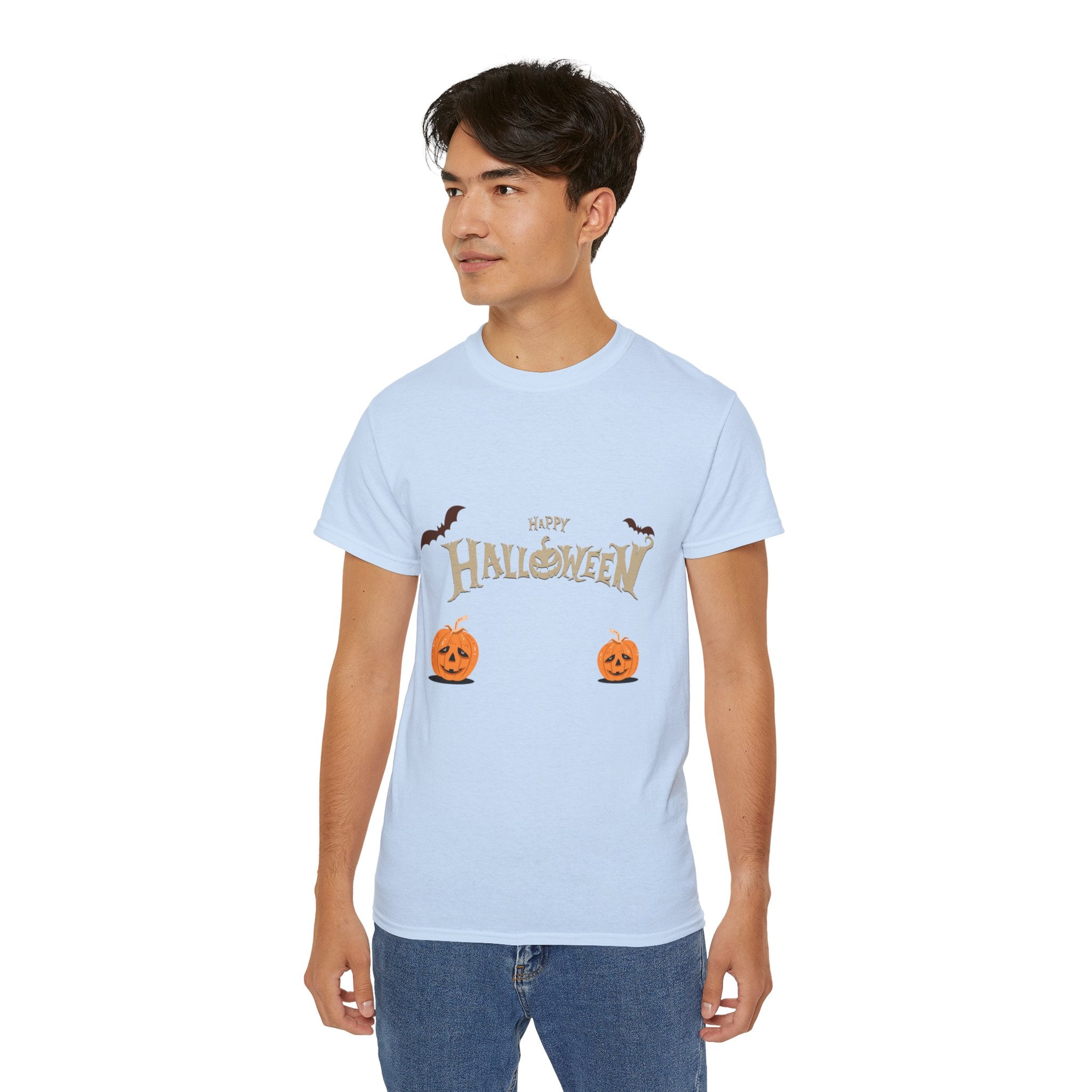 Halloween with Pumpkins | Unisex Ultra Cotton Tee