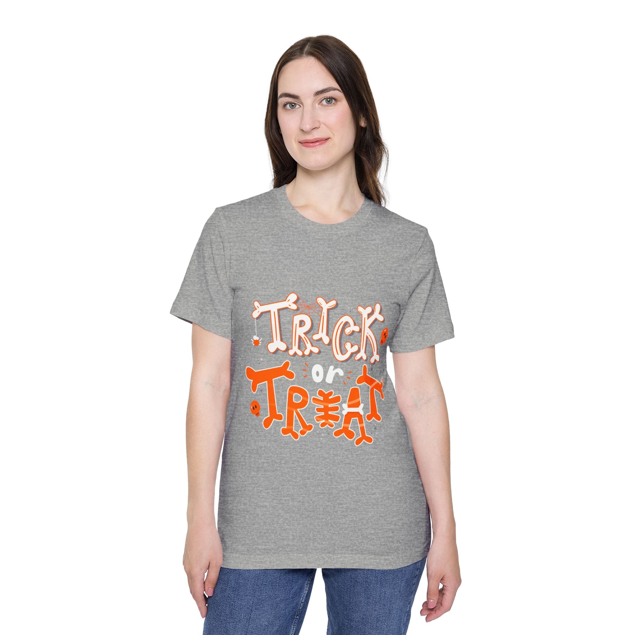 Halloween Trick or Treat | USA-Made Unisex Short-Sleeve Jersey T-Shirt