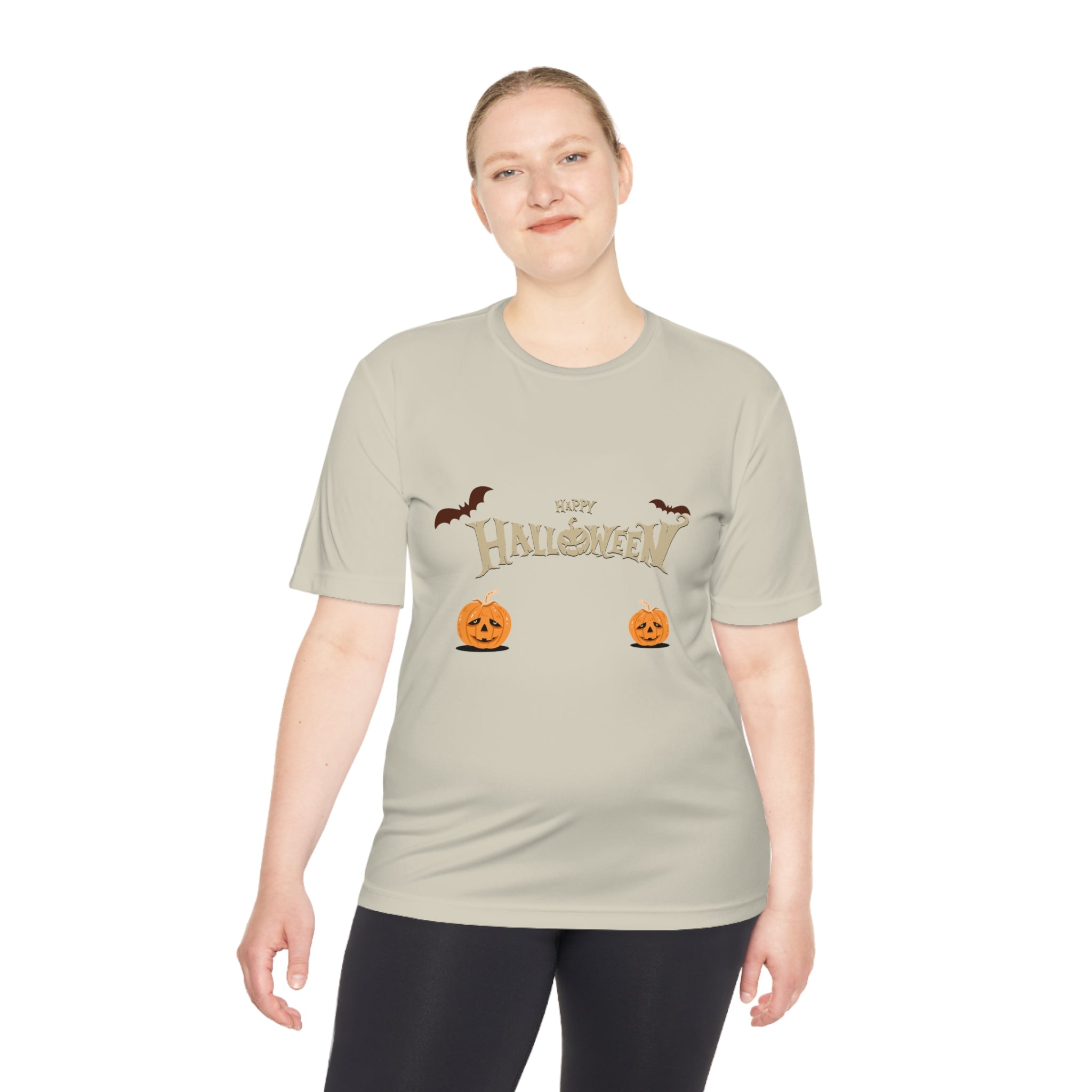 Halloween with Pumpkins | Unisex Moisture Wicking Tee