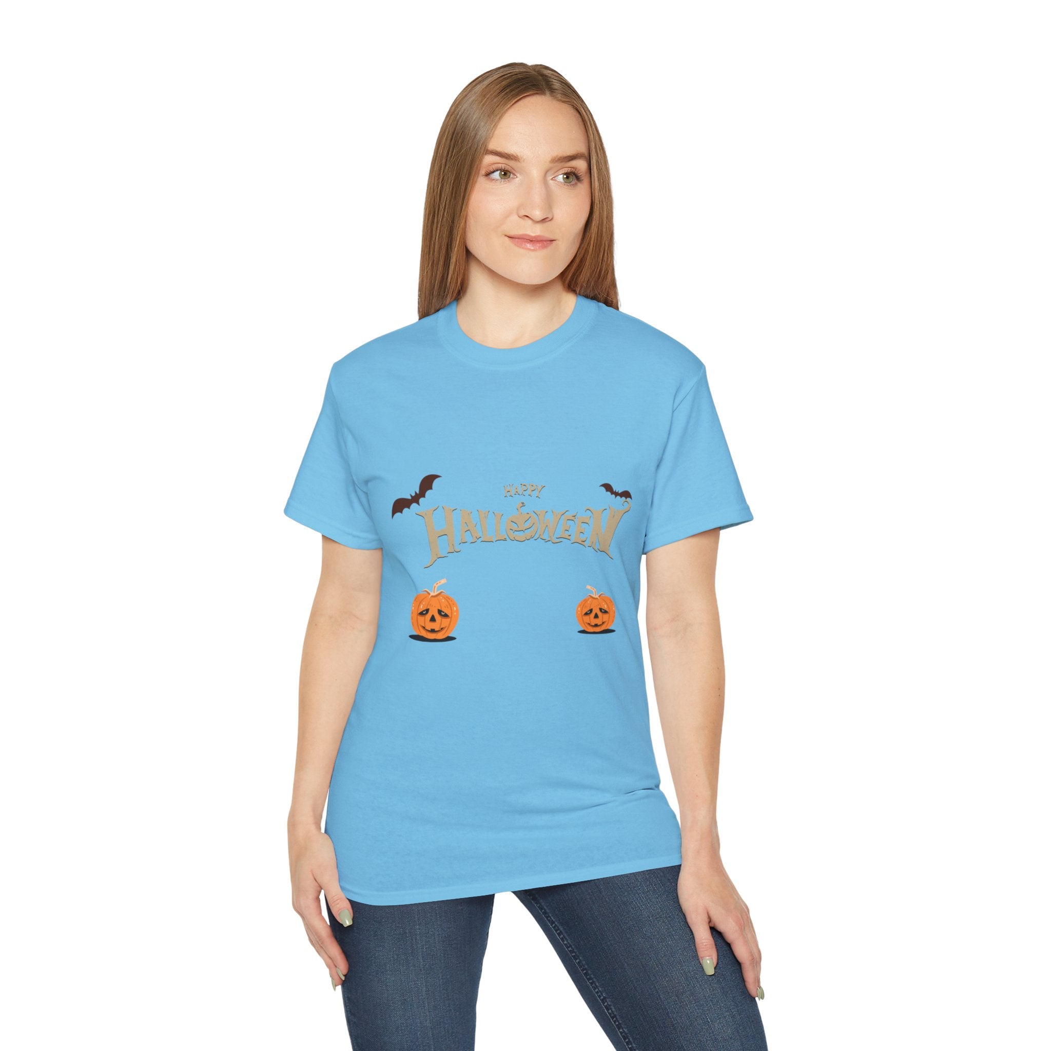 Halloween with Pumpkins | Unisex Ultra Cotton Tee