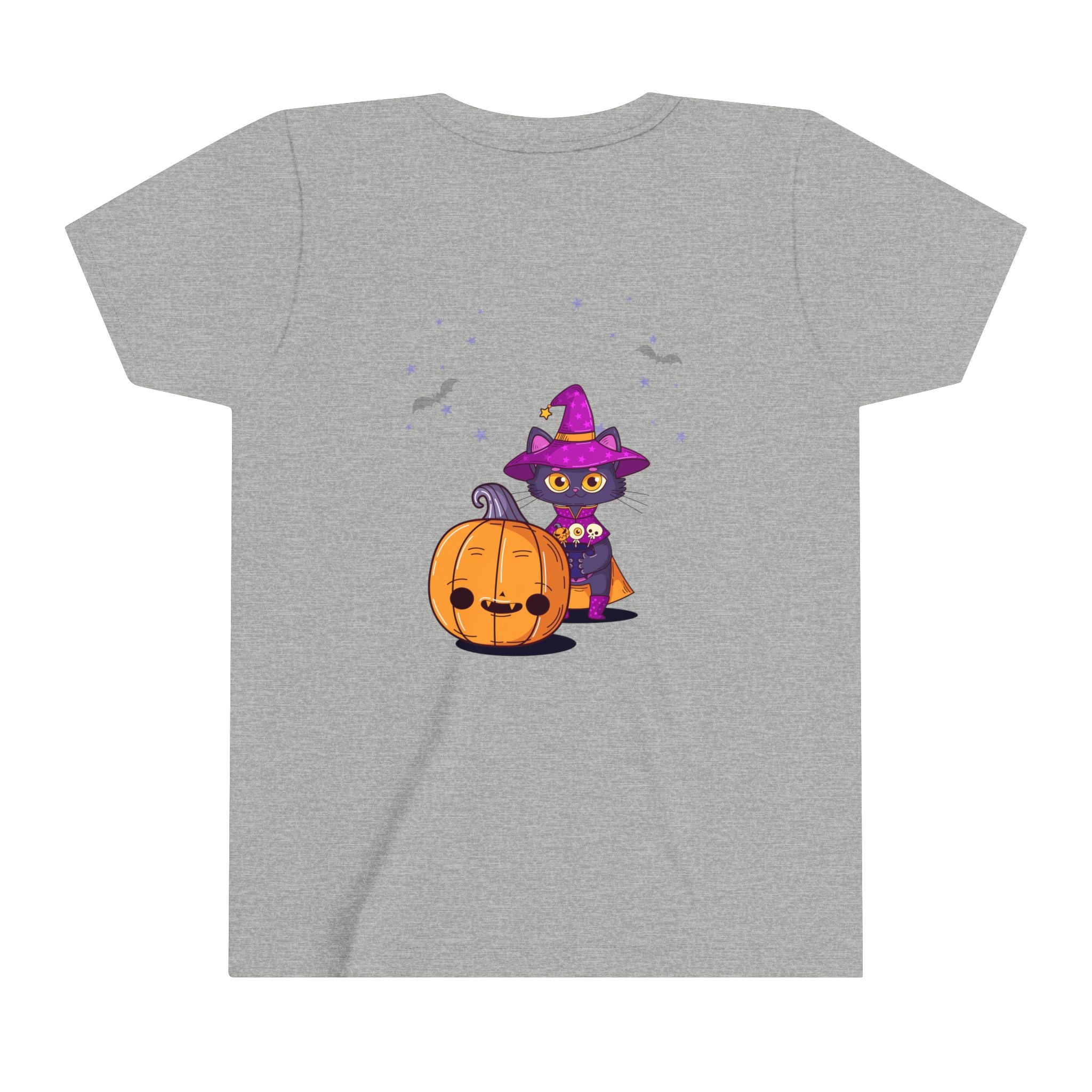 Halloween with Witch's Cats | Youth Short Sleeve Tee