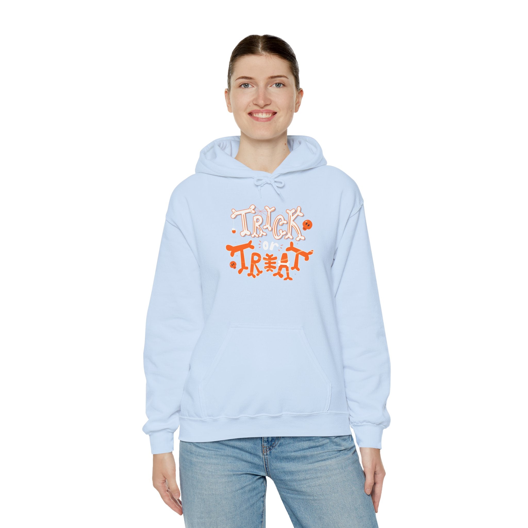 Halloween Trick or Treat  | Unisex Heavy Blend Hooded Sweatshirt