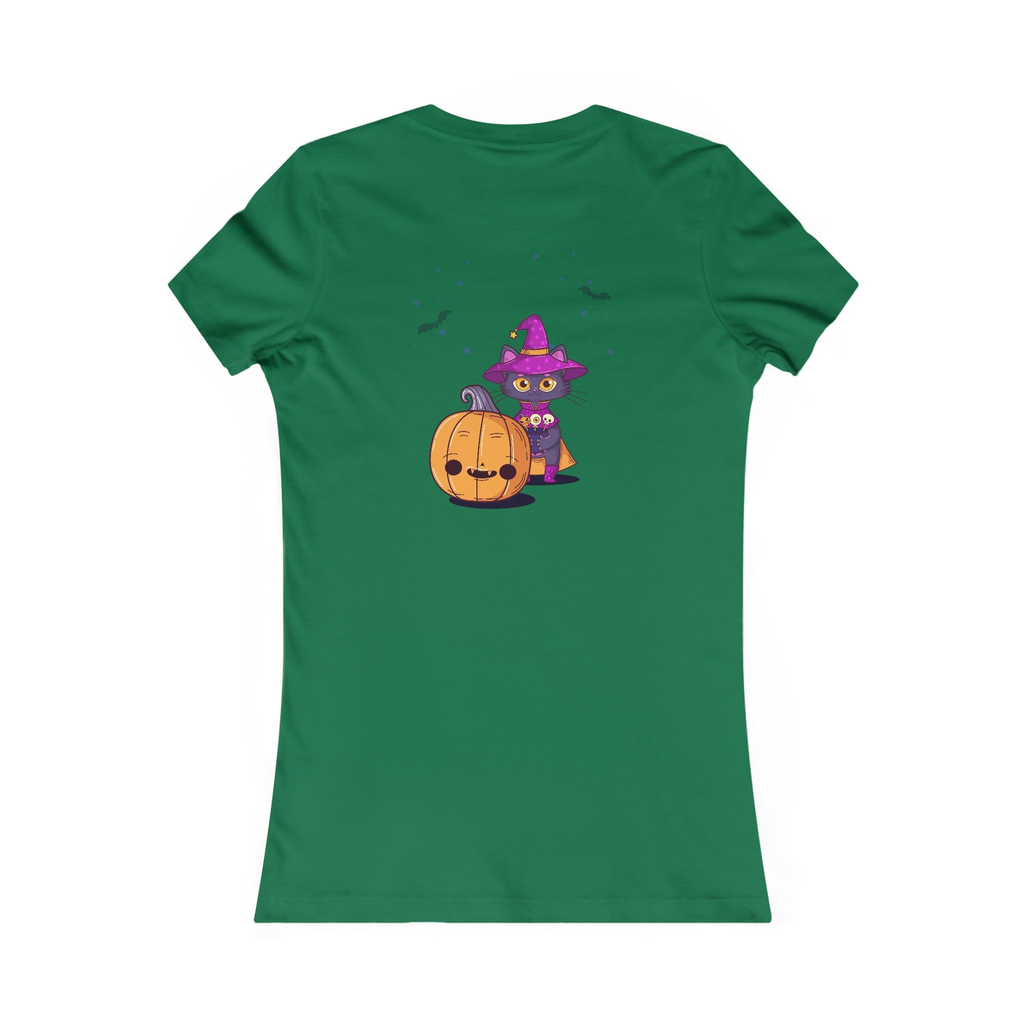Halloween with Witch's Cats | Women's Favorite Tee