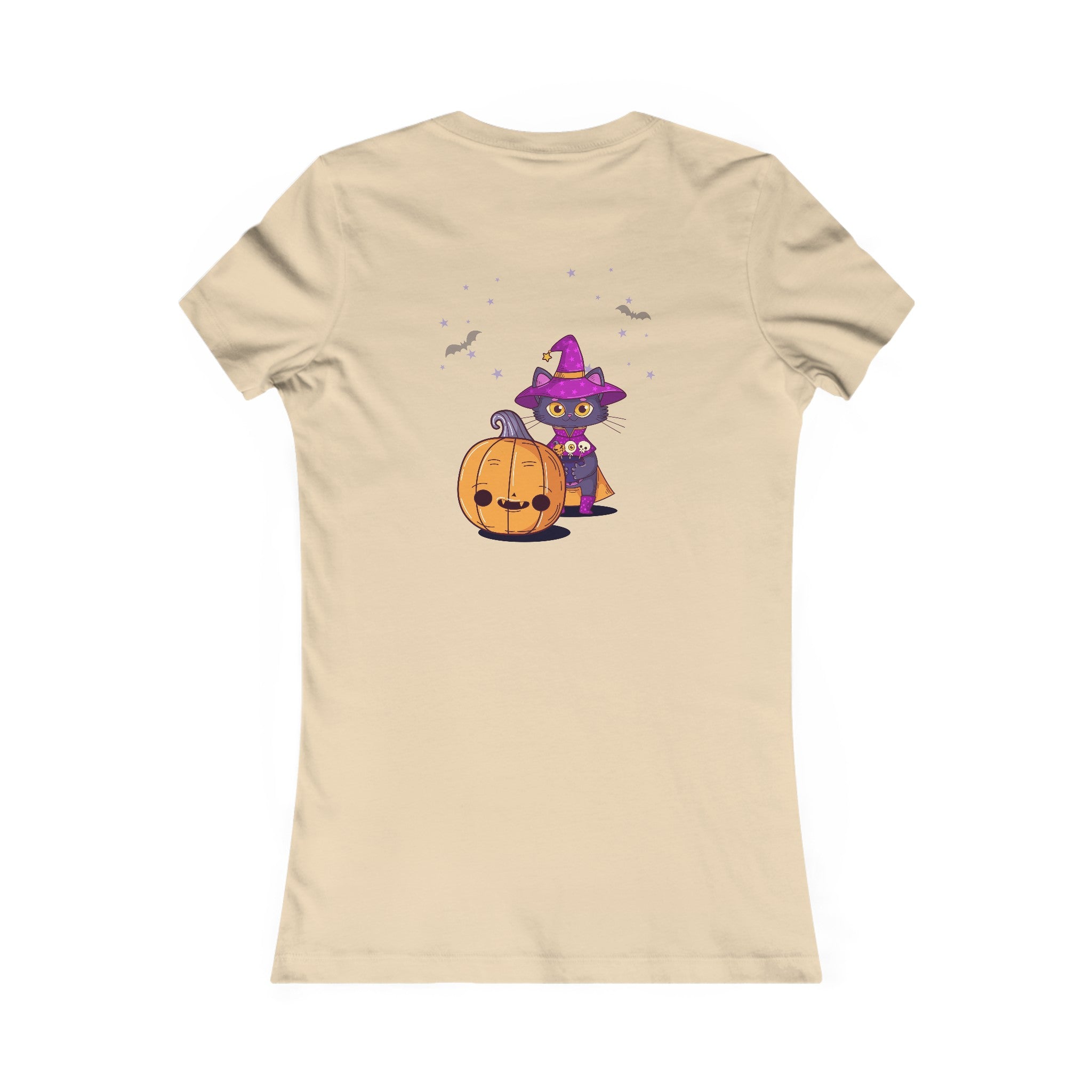 Halloween with Witch's Cats | Women's Favorite Tee