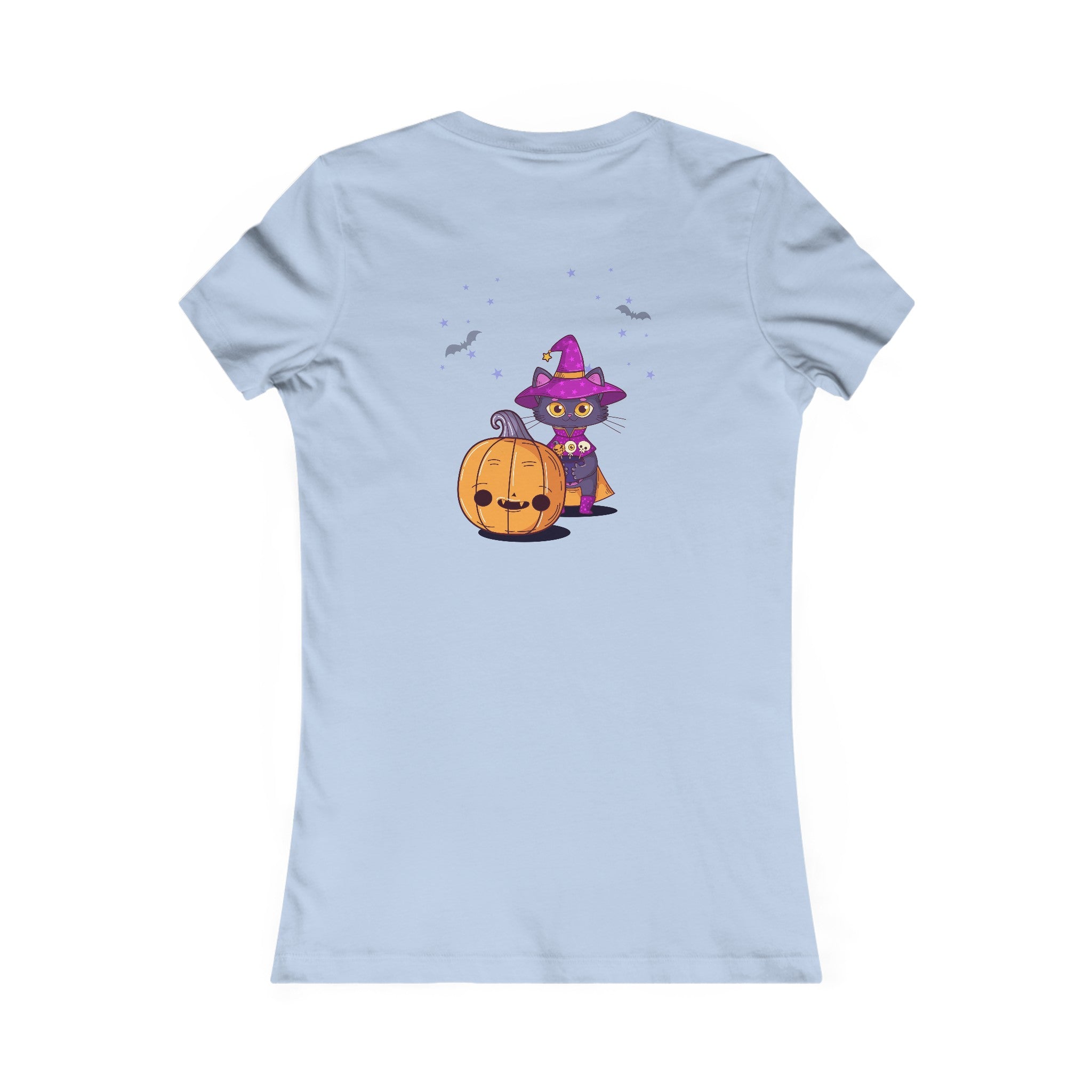 Halloween with Witch's Cats | Women's Favorite Tee