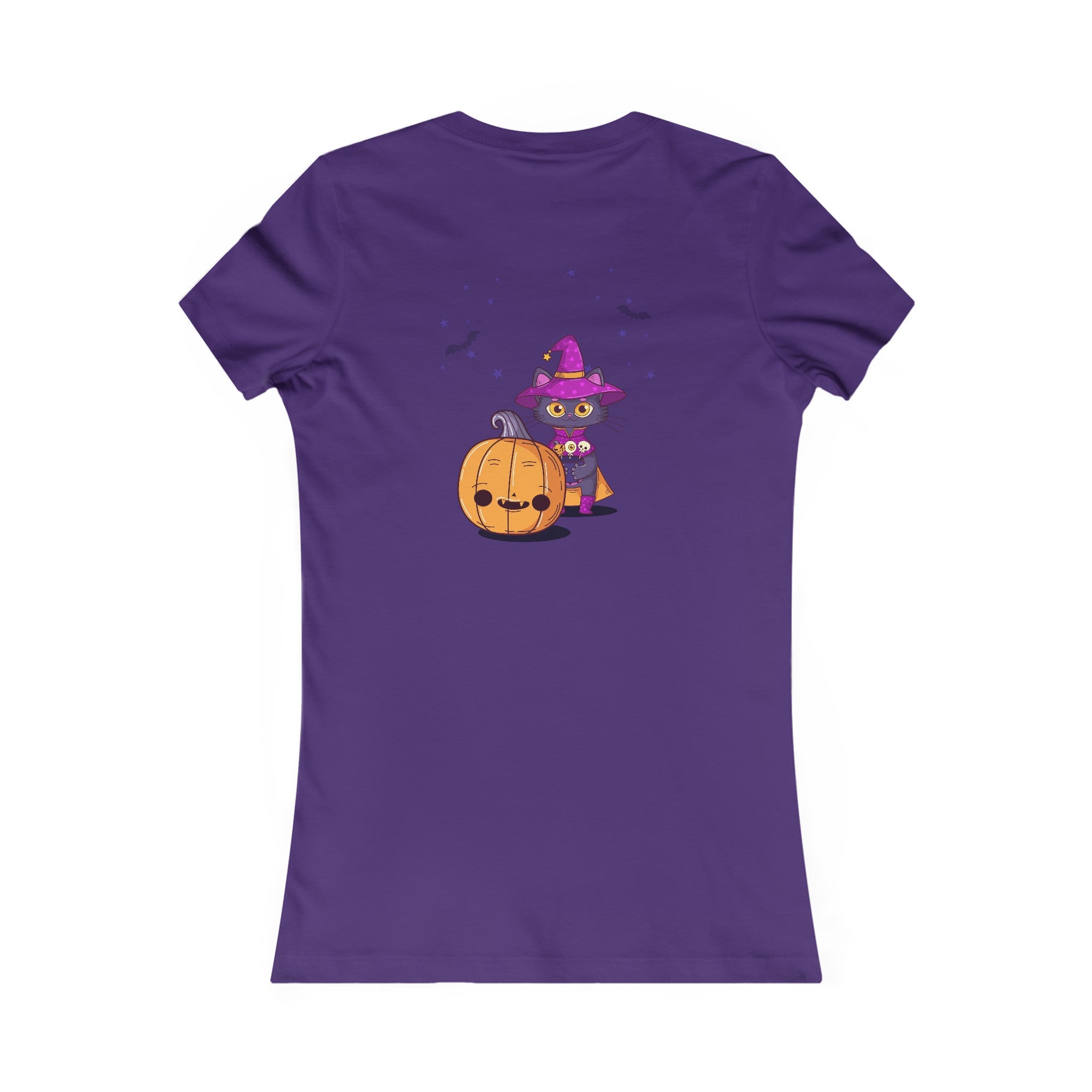 Halloween with Witch's Cats | Women's Favorite Tee
