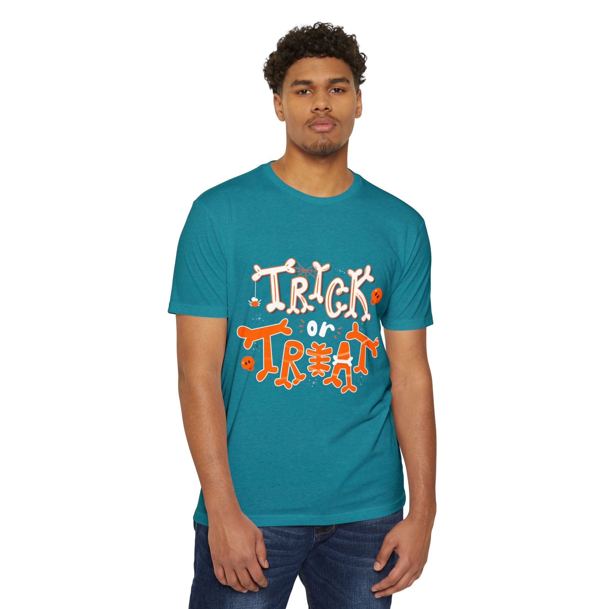 Halloween Trick or Treat | Unisex CVC Jersey T-shirt