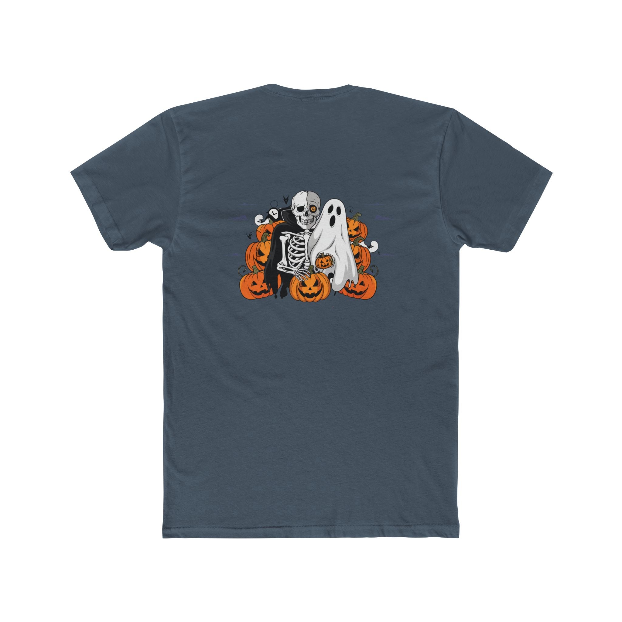 Halloween with Bats | Unisex Cotton Crew Tee