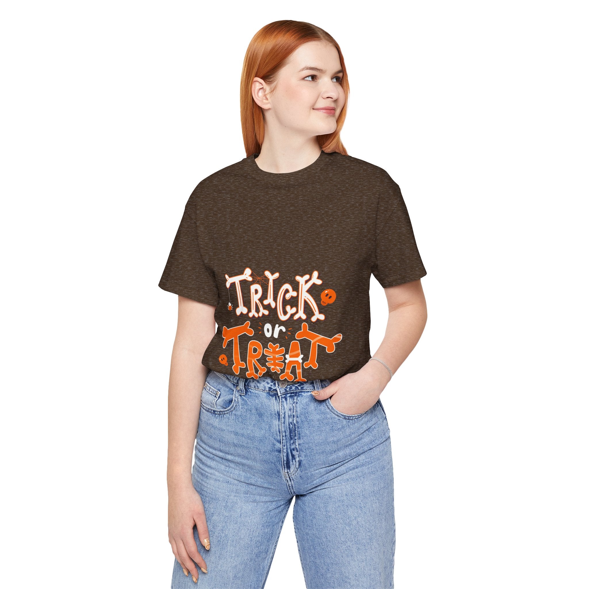 Halloween Trick or Treat  | Unisex Jersey Short Sleeve Tee