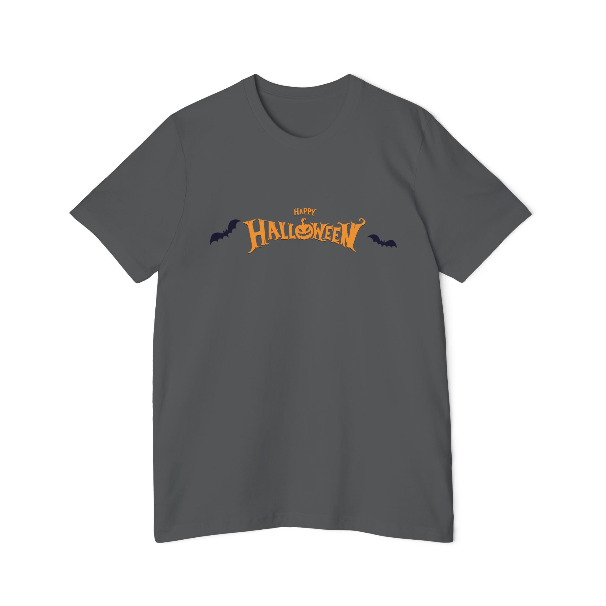 Halloween with Bats | USA-Made Unisex Short-Sleeve Jersey T-Shirt