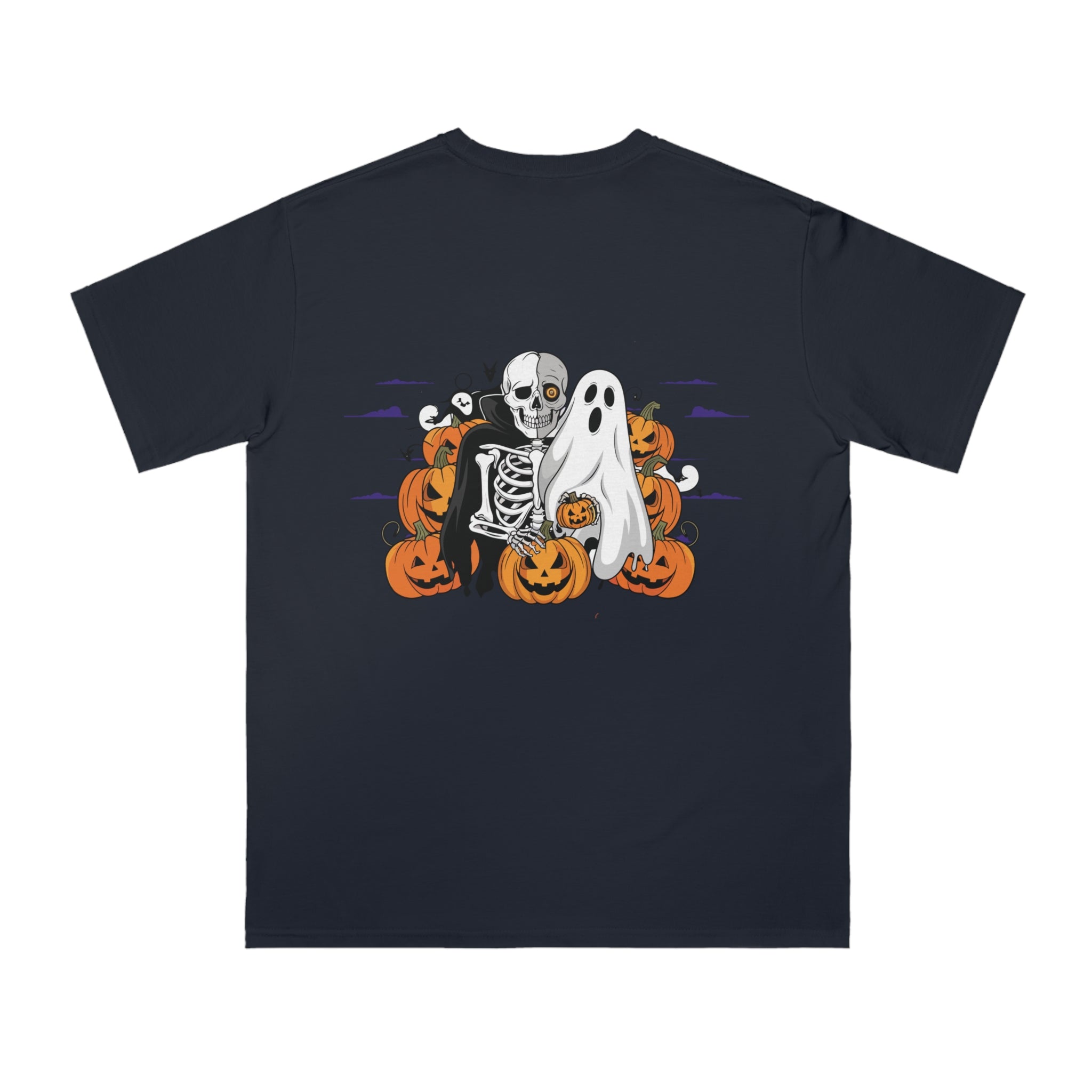 Halloween with Bats | Organic Unisex Classic T-Shirt