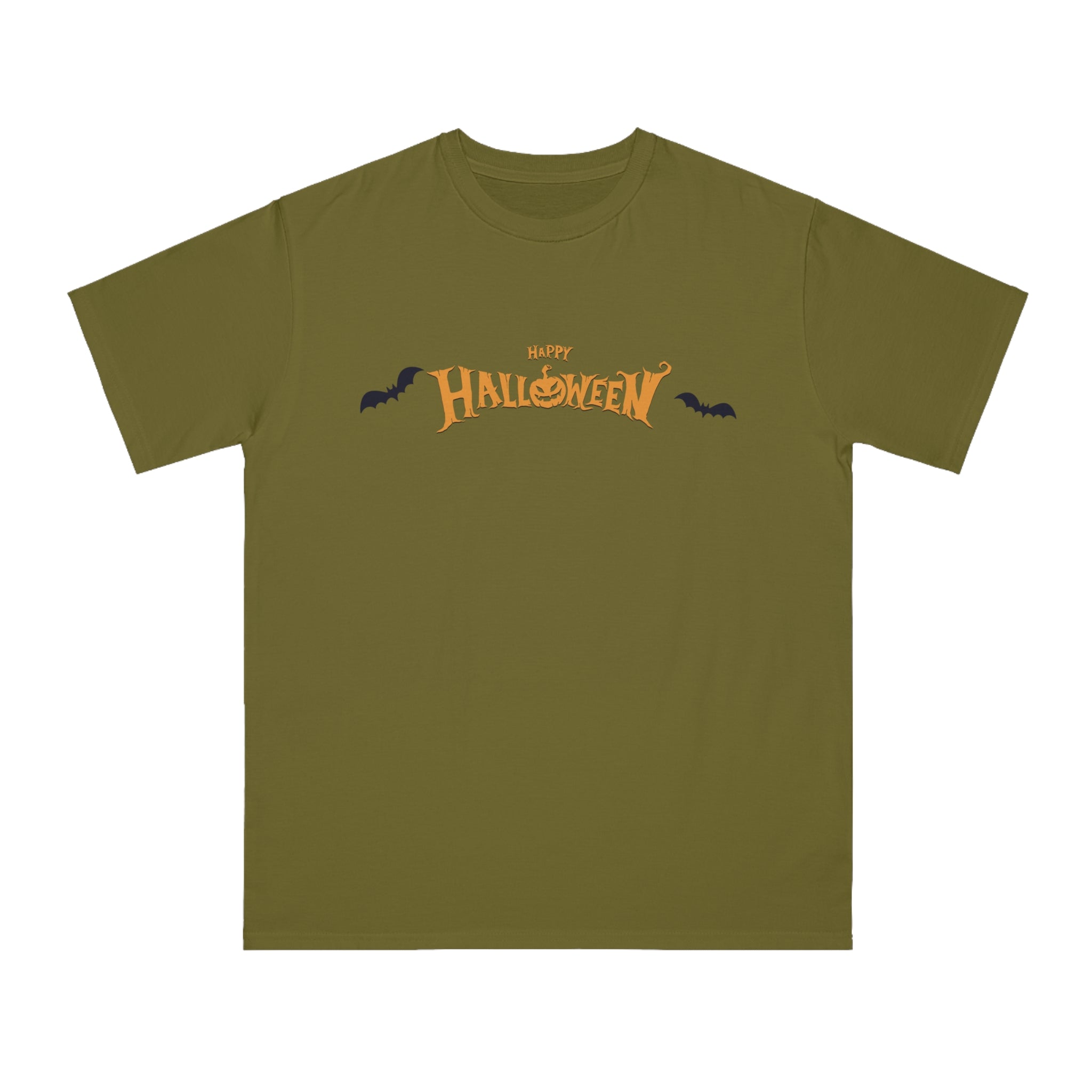 Halloween with Bats | Organic Unisex Classic T-Shirt