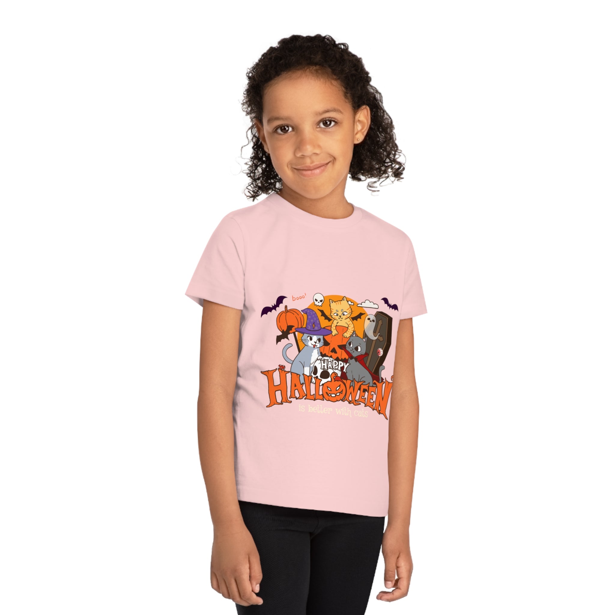 Halloween is Better with Cats | Kids' Creator T-Shirt
