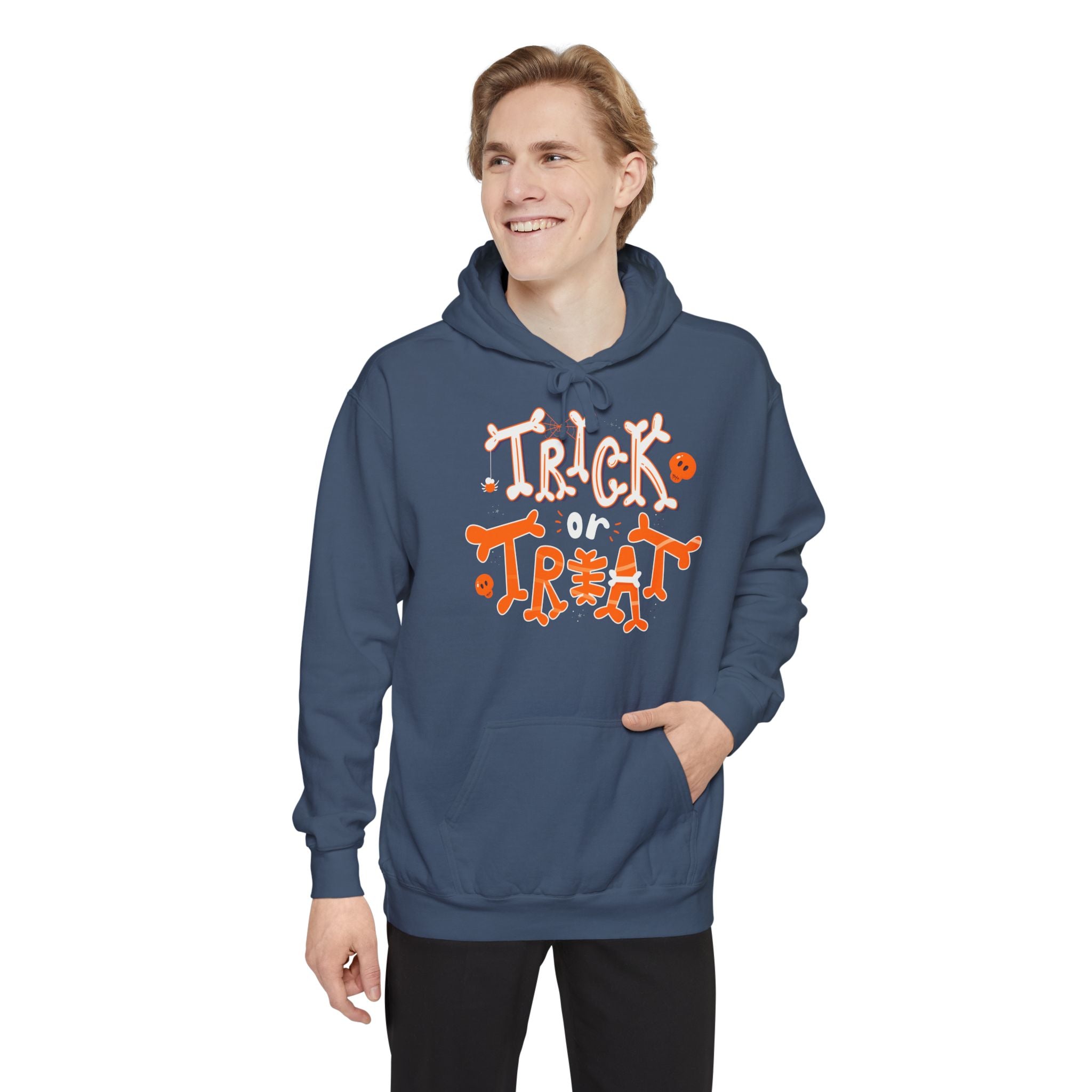 Halloween Trick or Treat | Unisex Garment-Dyed Hoodie