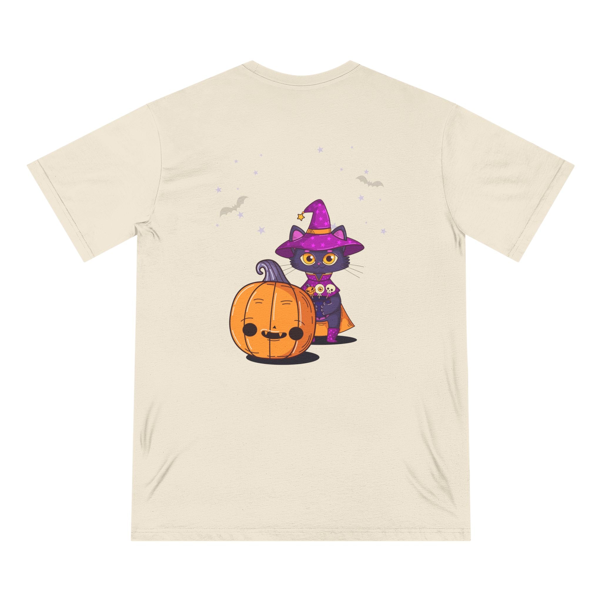 Halloween with Witch's Cats | Organic Staple T-shirt