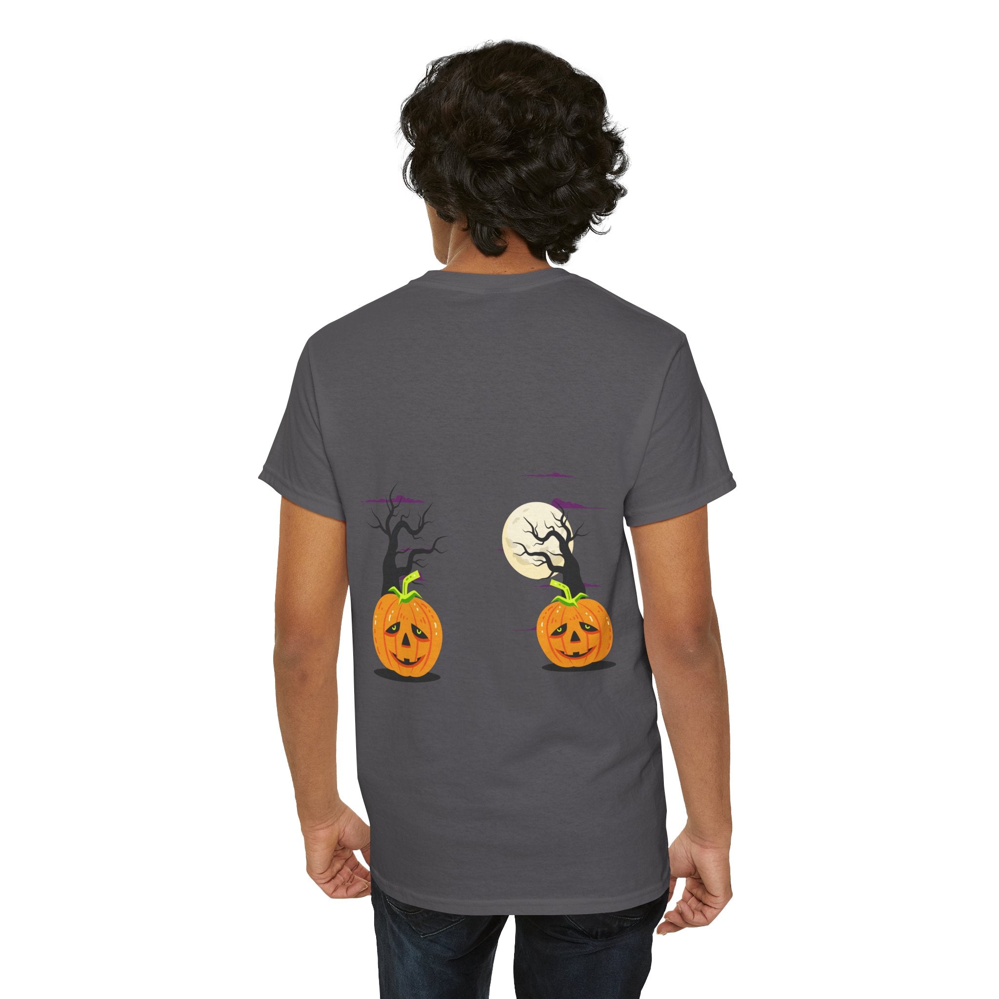 Halloween is Better with Cats | Unisex Heavy Cotton Tee