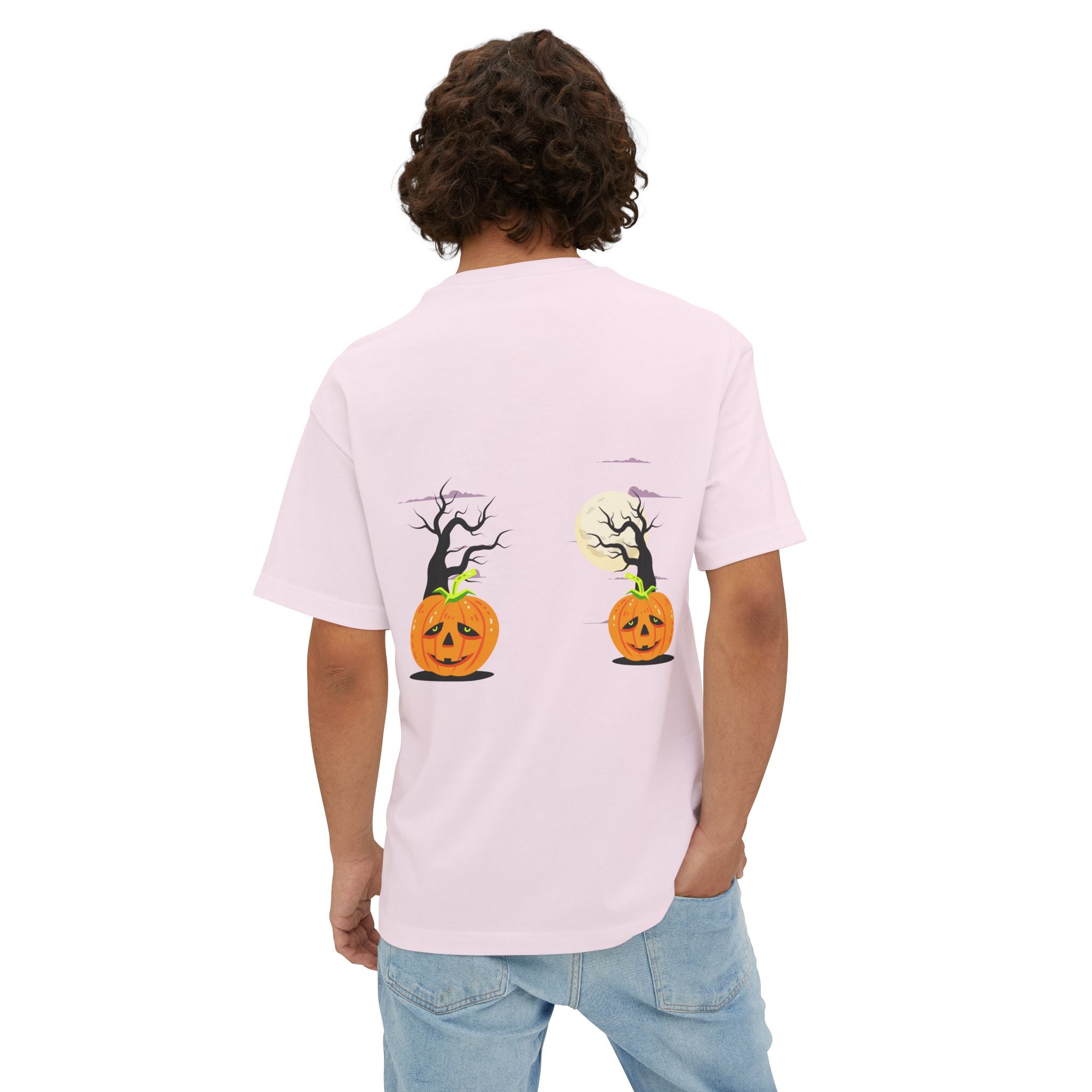 Halloween is Better with Cats | Unisex Oversized Boxy Tee