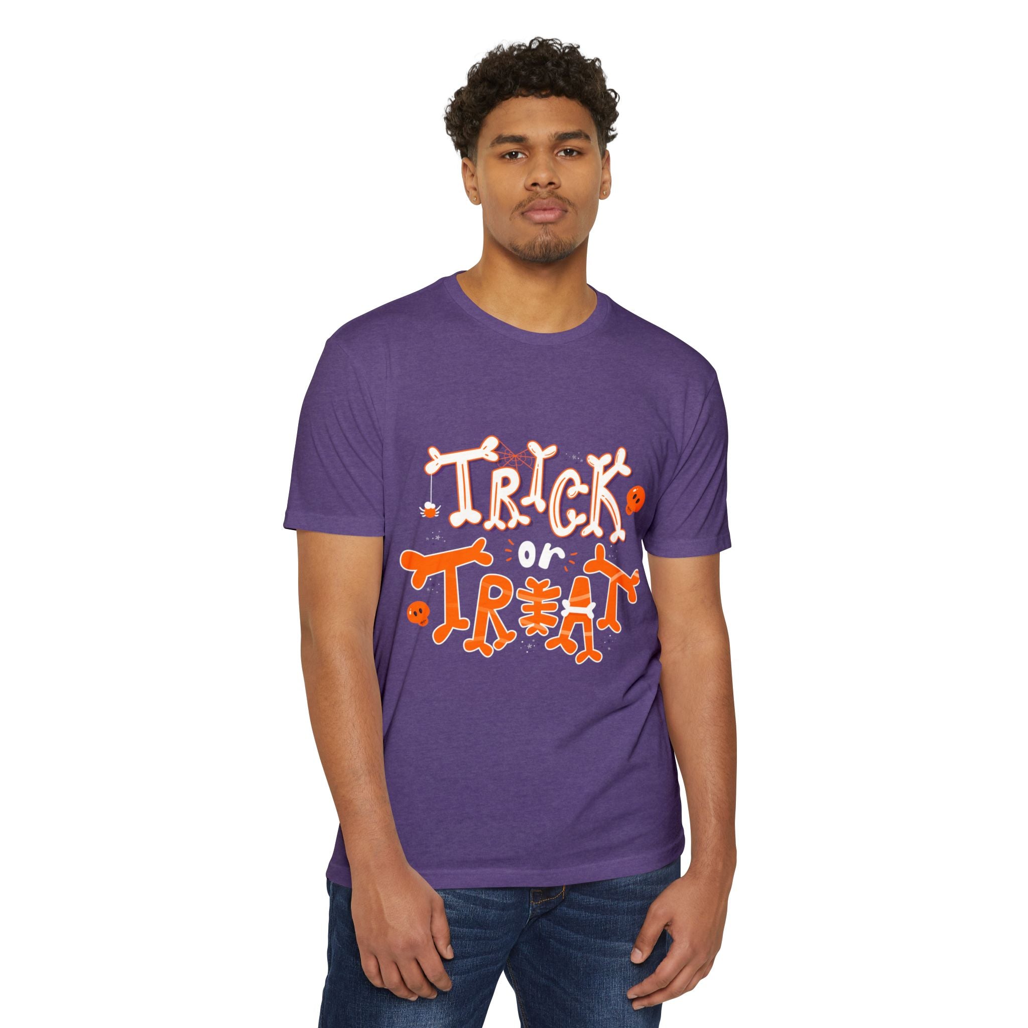 Halloween Trick or Treat | Unisex CVC Jersey T-shirt