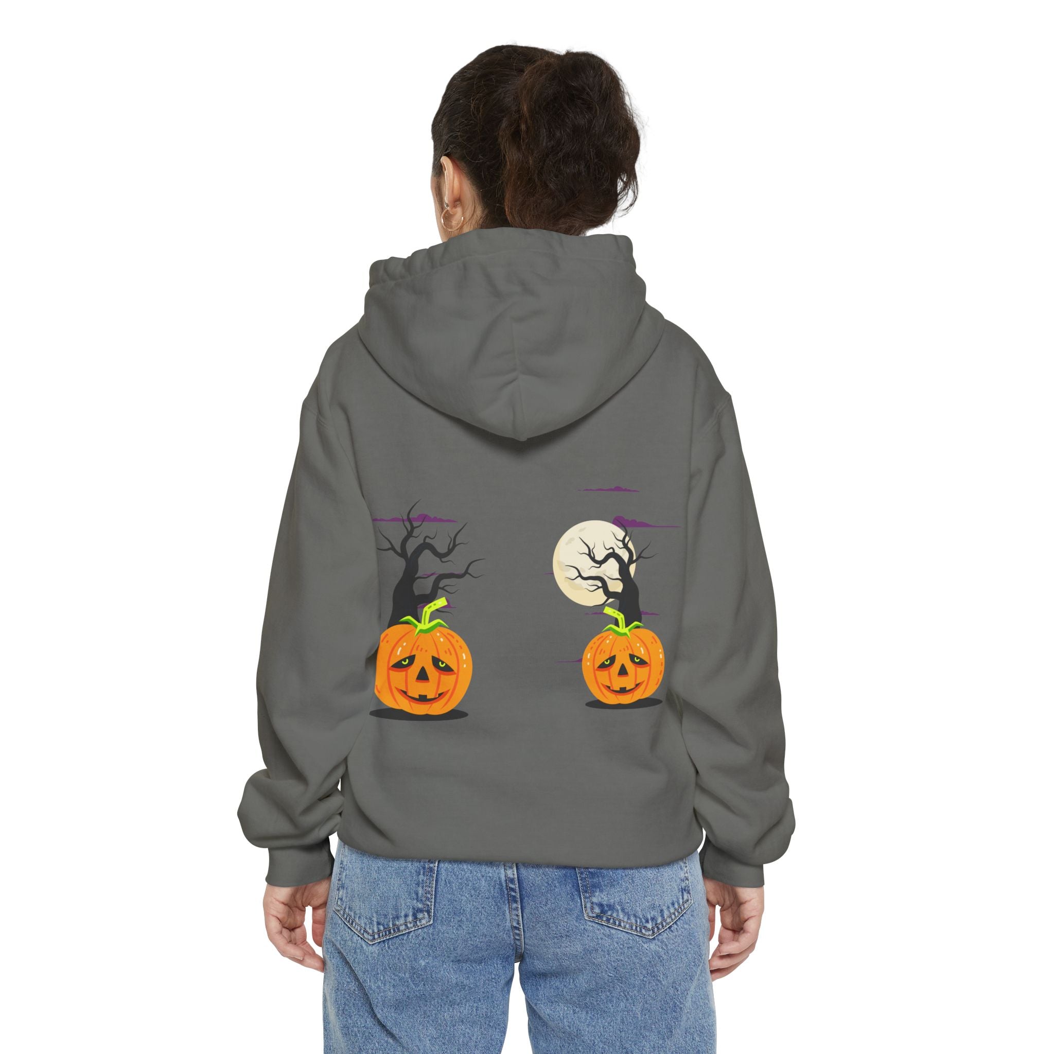 Halloween is Better with Cats | Unisex Garment-Dyed Hoodie