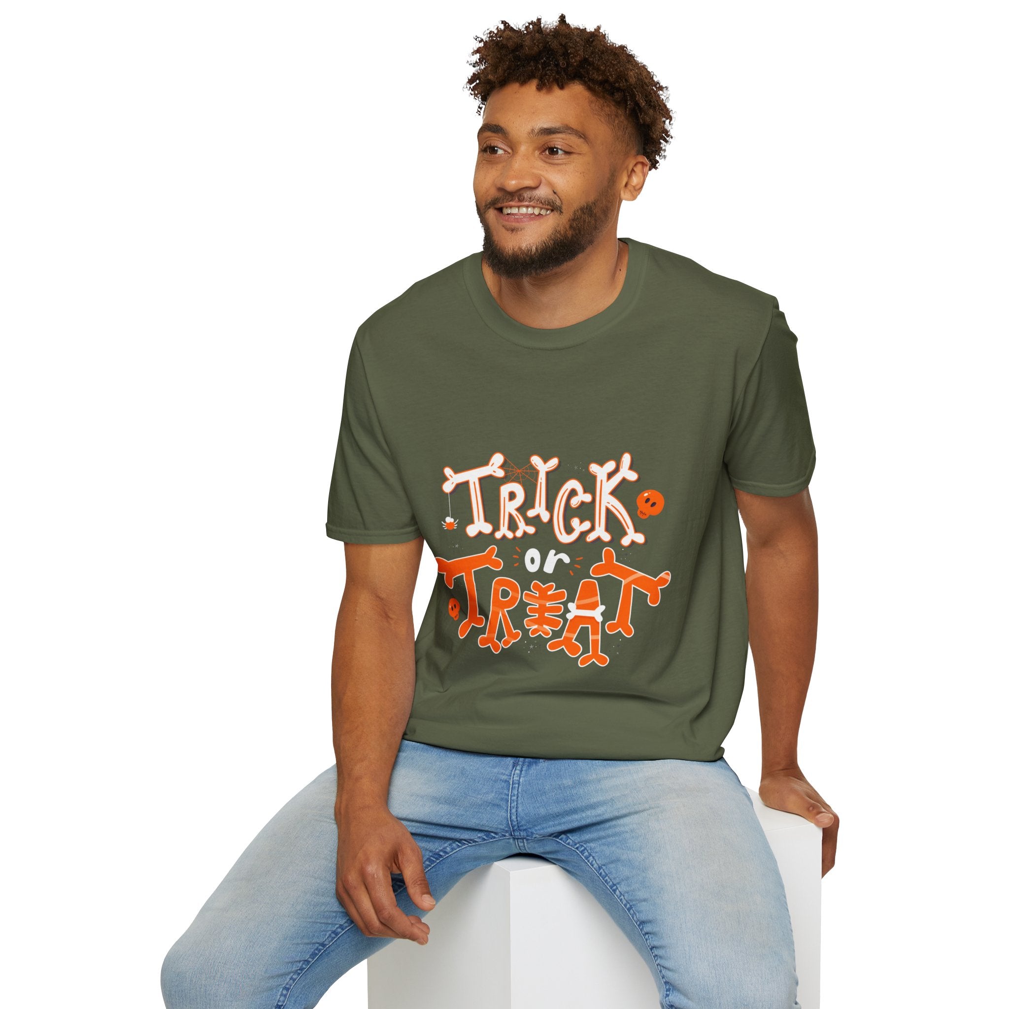 Halloween Trick or Treat  | Unisex Softstyle T-Shirt
