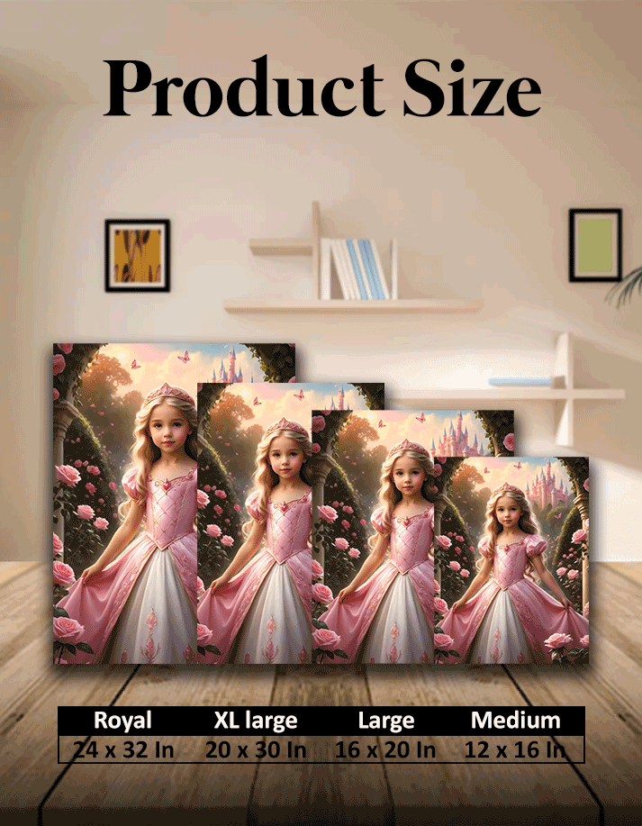 The Rose Princess Personalized Portrait